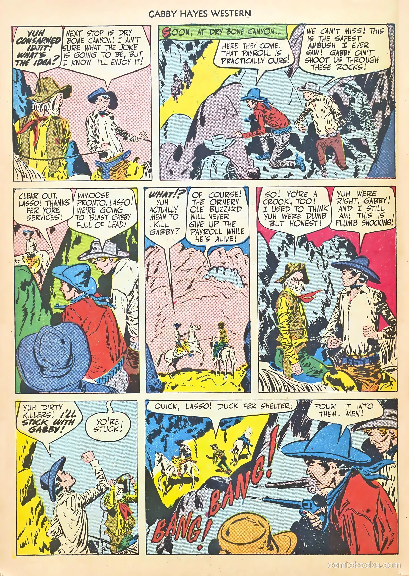 Gabby Hayes Western #25 — page 46 of 52