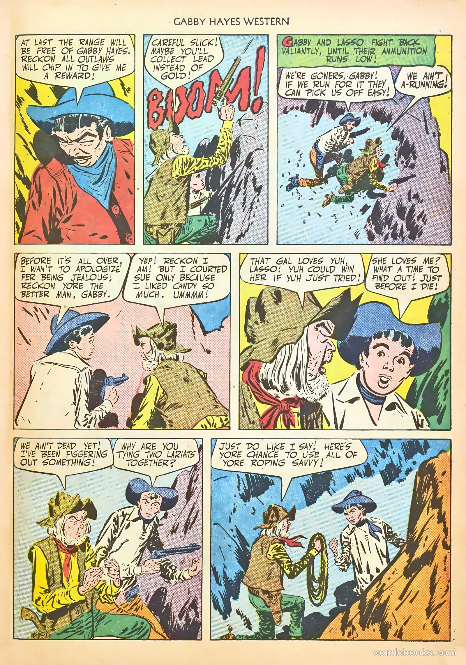 Gabby Hayes Western #25 — page 47 of 52
