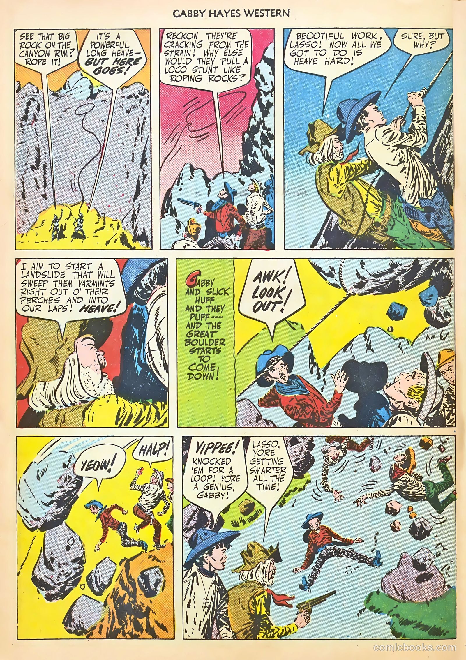 Gabby Hayes Western #25 — page 48 of 52