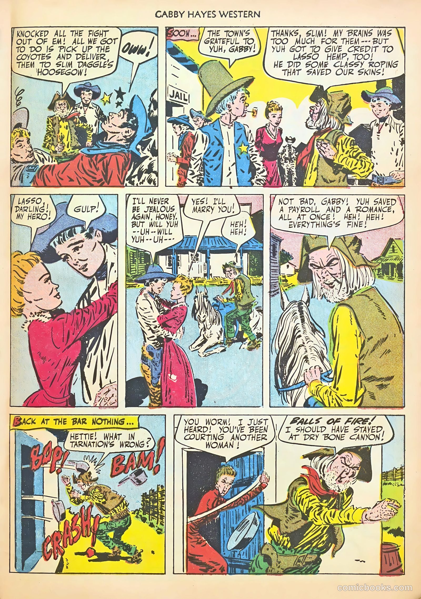 Gabby Hayes Western #25 — page 49 of 52