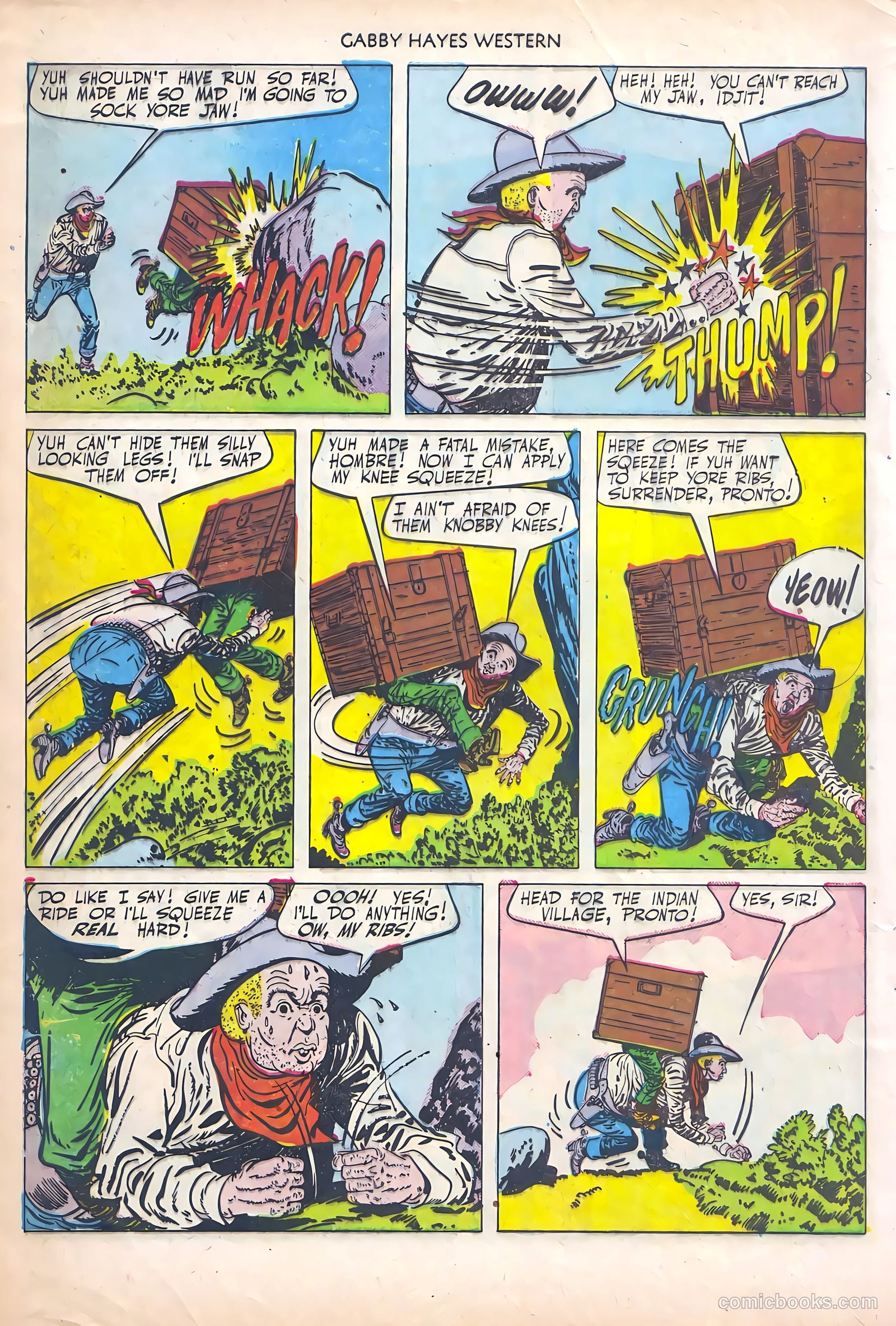 Gabby Hayes Western #26 — page 8 of 52