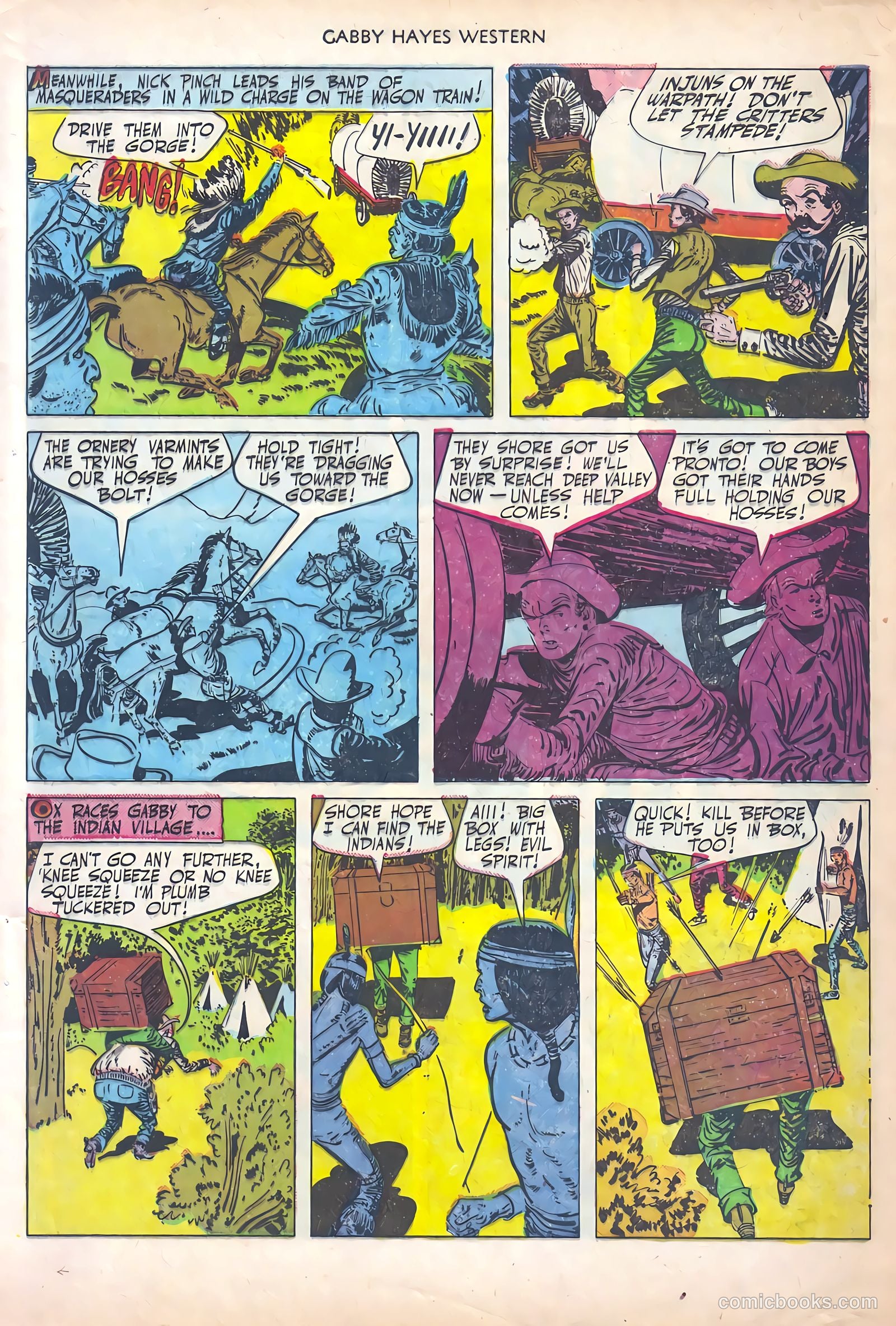 Gabby Hayes Western #26 — page 9 of 52