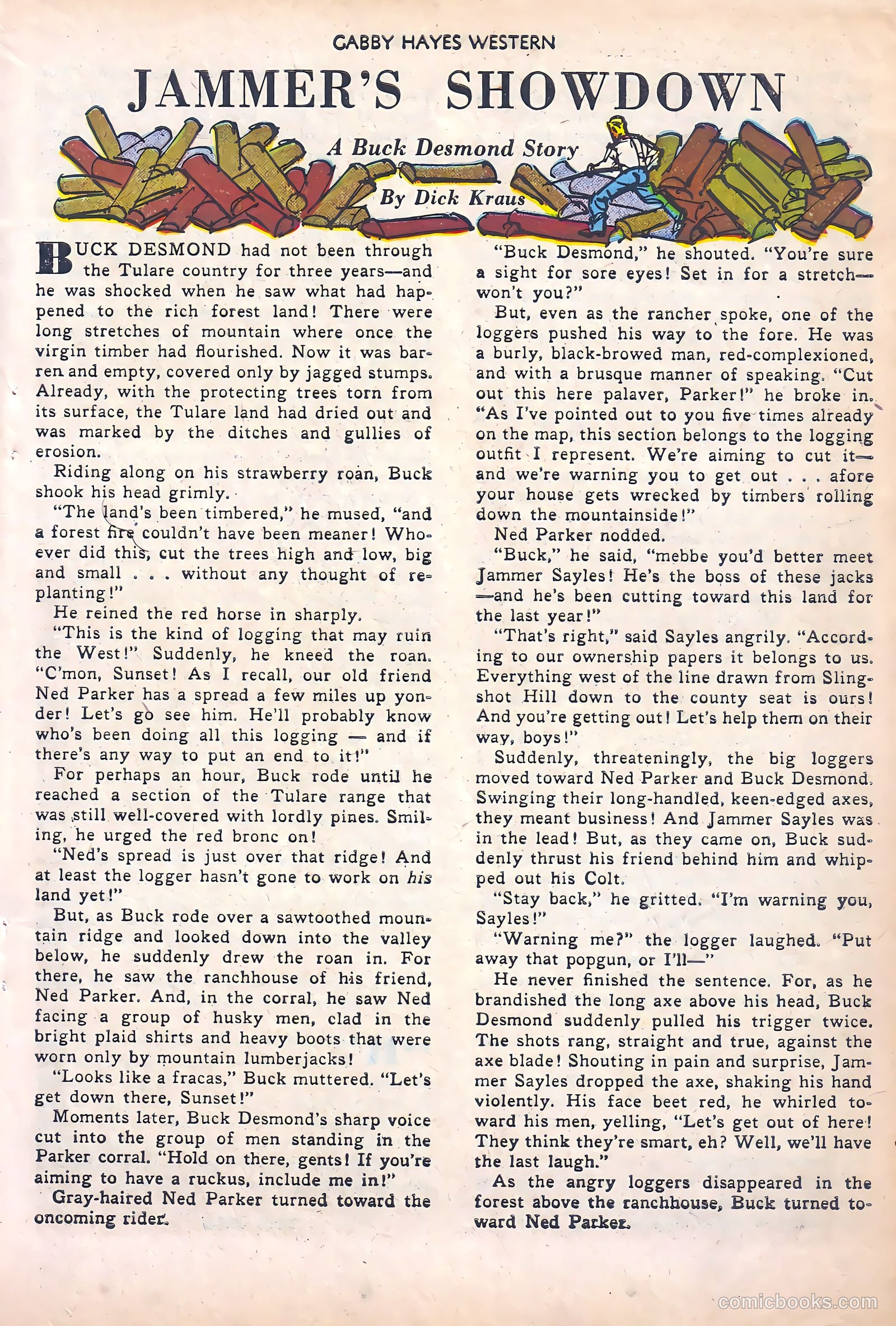 Gabby Hayes Western #26 — page 19 of 52