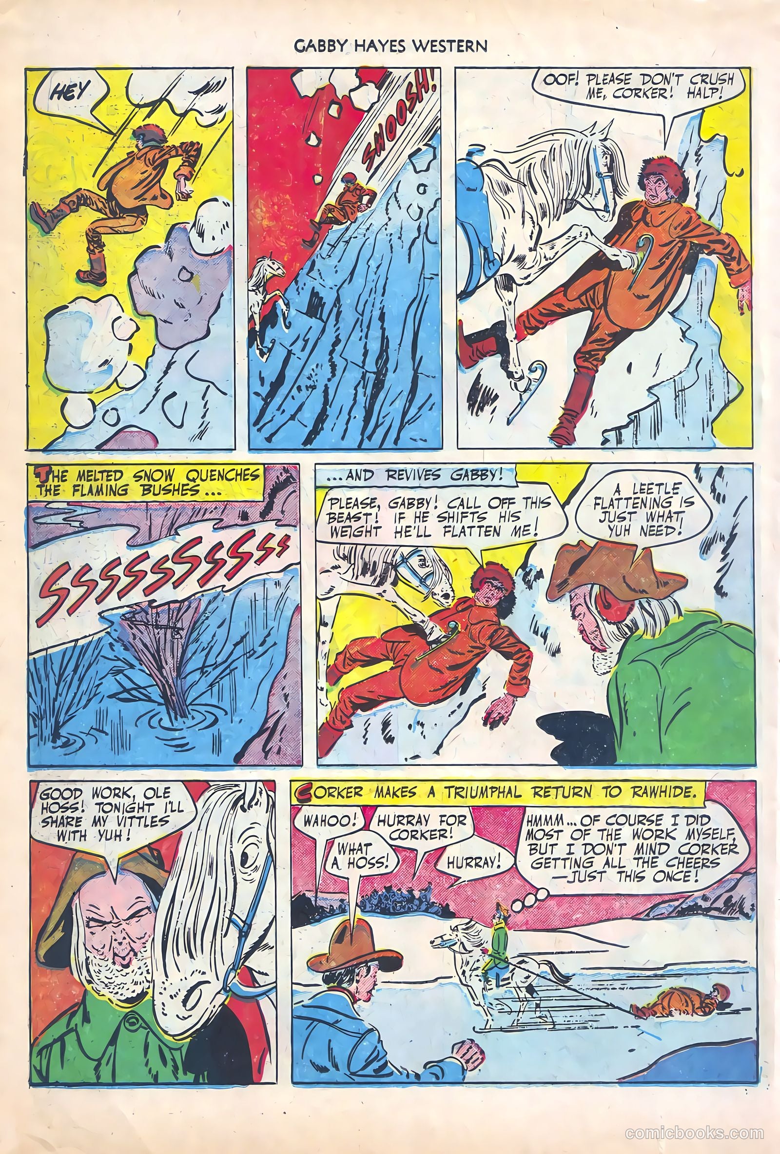 Gabby Hayes Western #26 — page 30 of 52