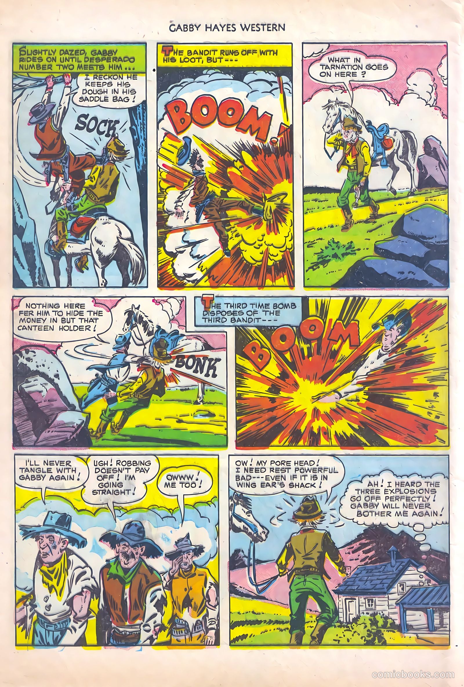 Gabby Hayes Western #26 — page 40 of 52