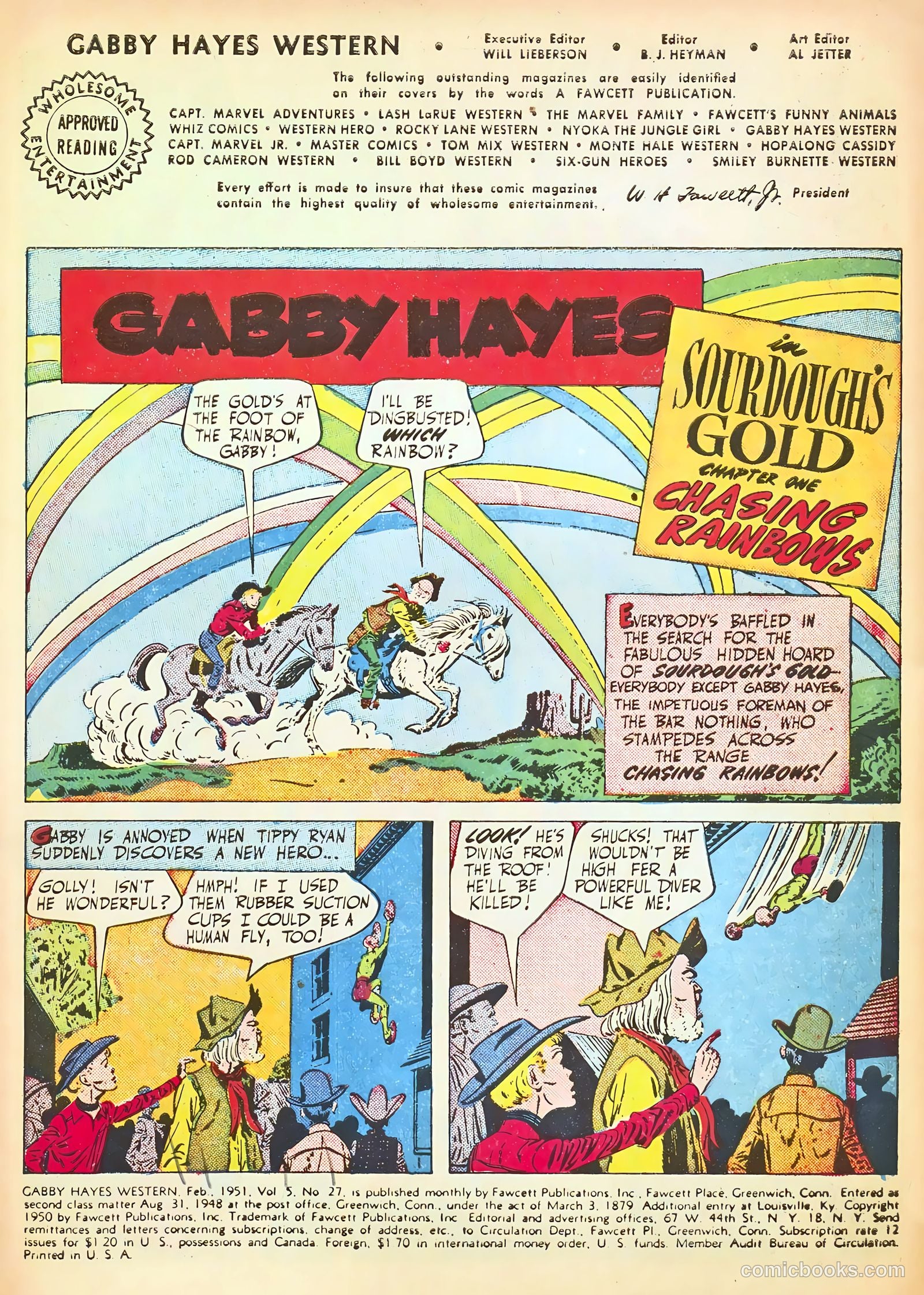 Gabby Hayes Western #27 — page 3 of 36