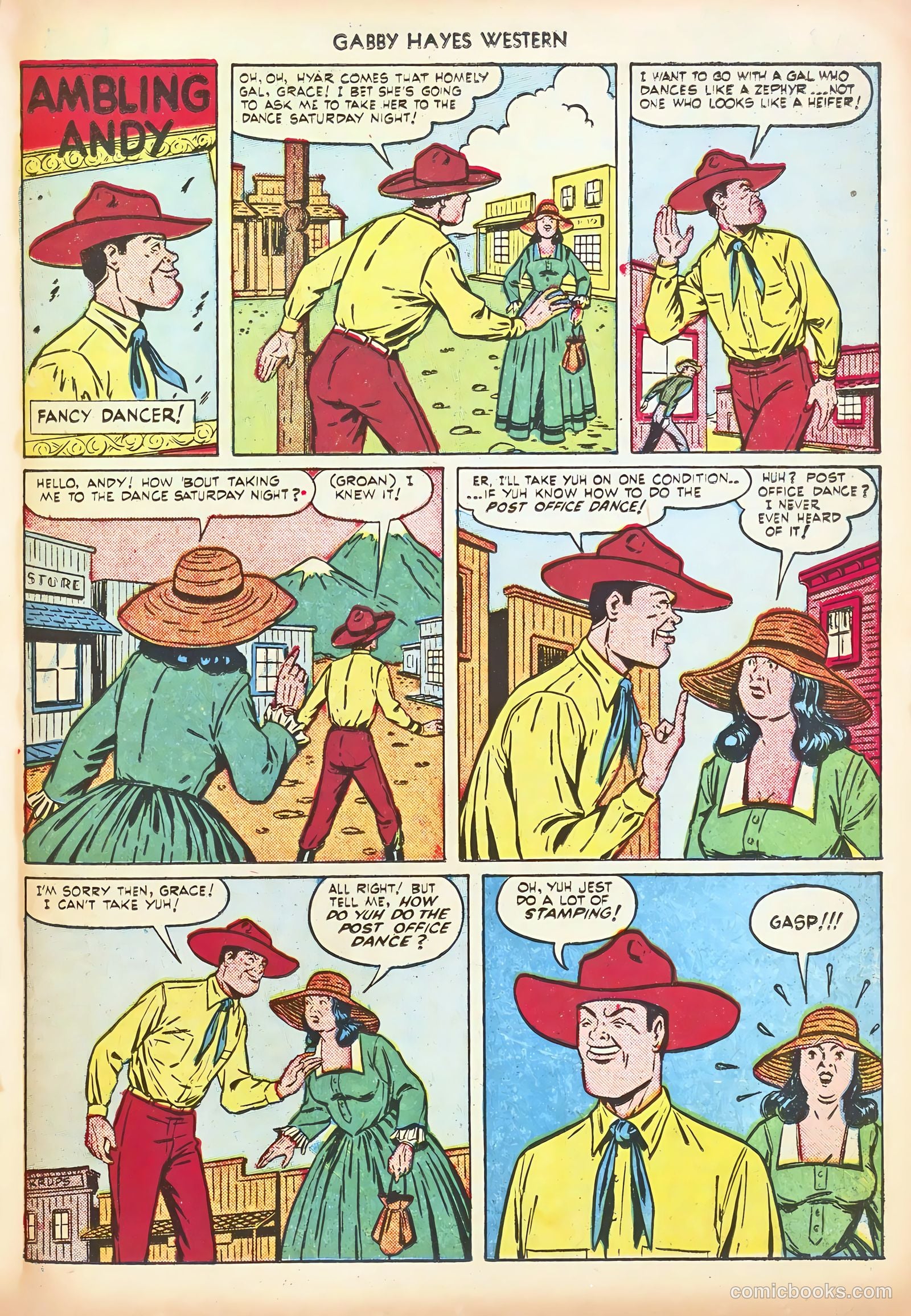 Gabby Hayes Western #27 — page 23 of 36