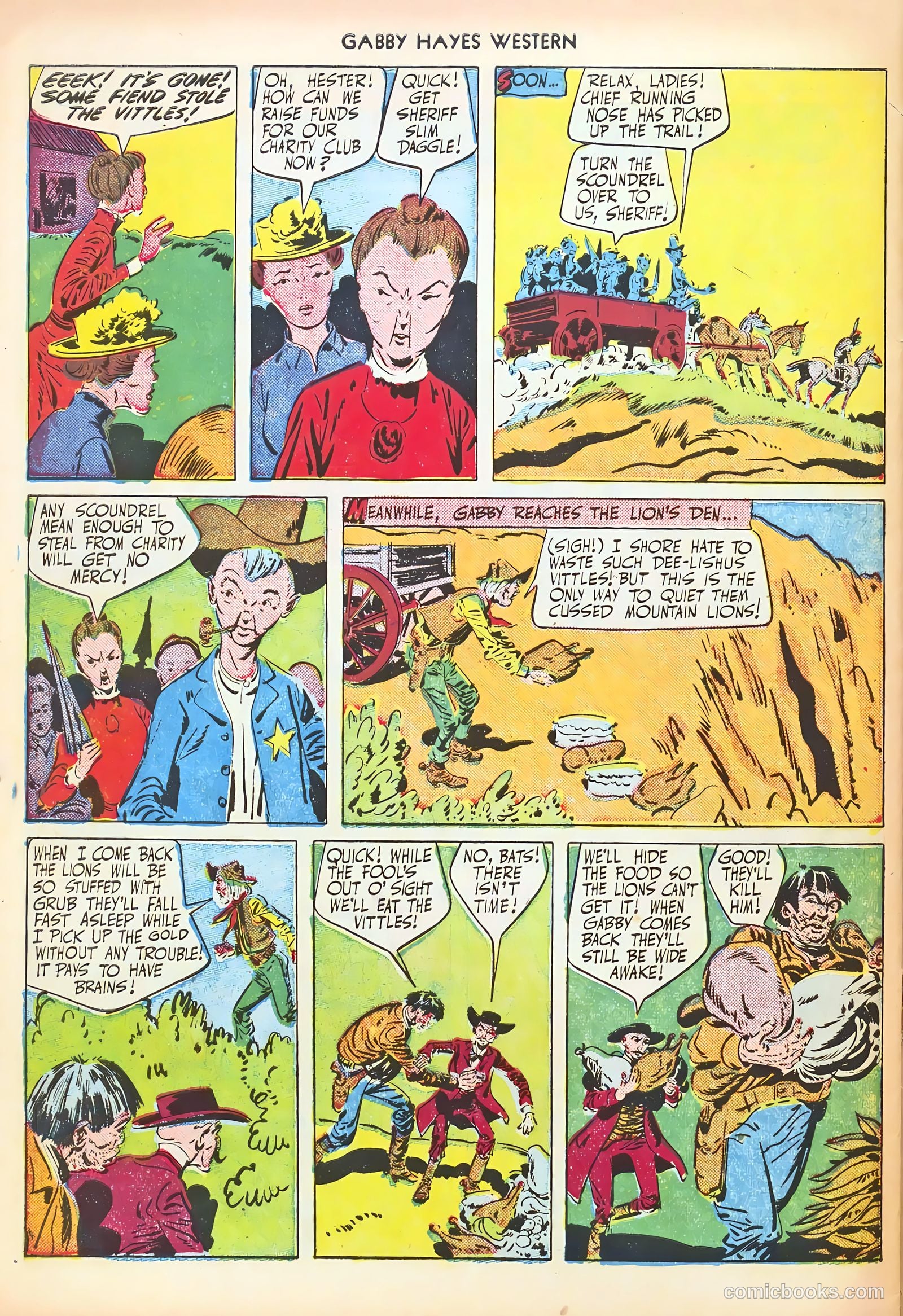 Gabby Hayes Western #27 — page 28 of 36