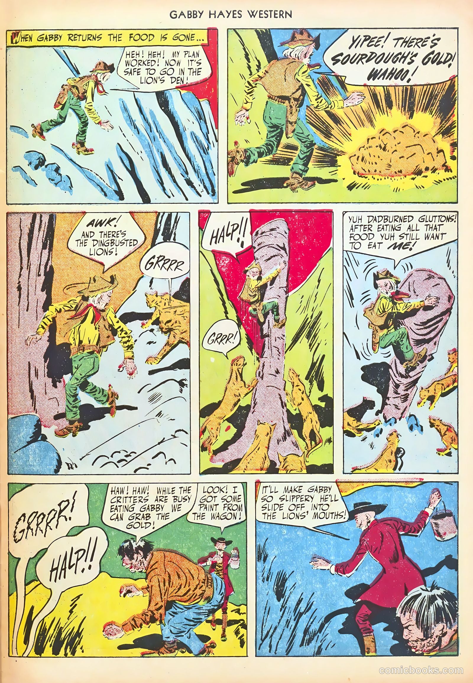 Gabby Hayes Western #27 — page 29 of 36