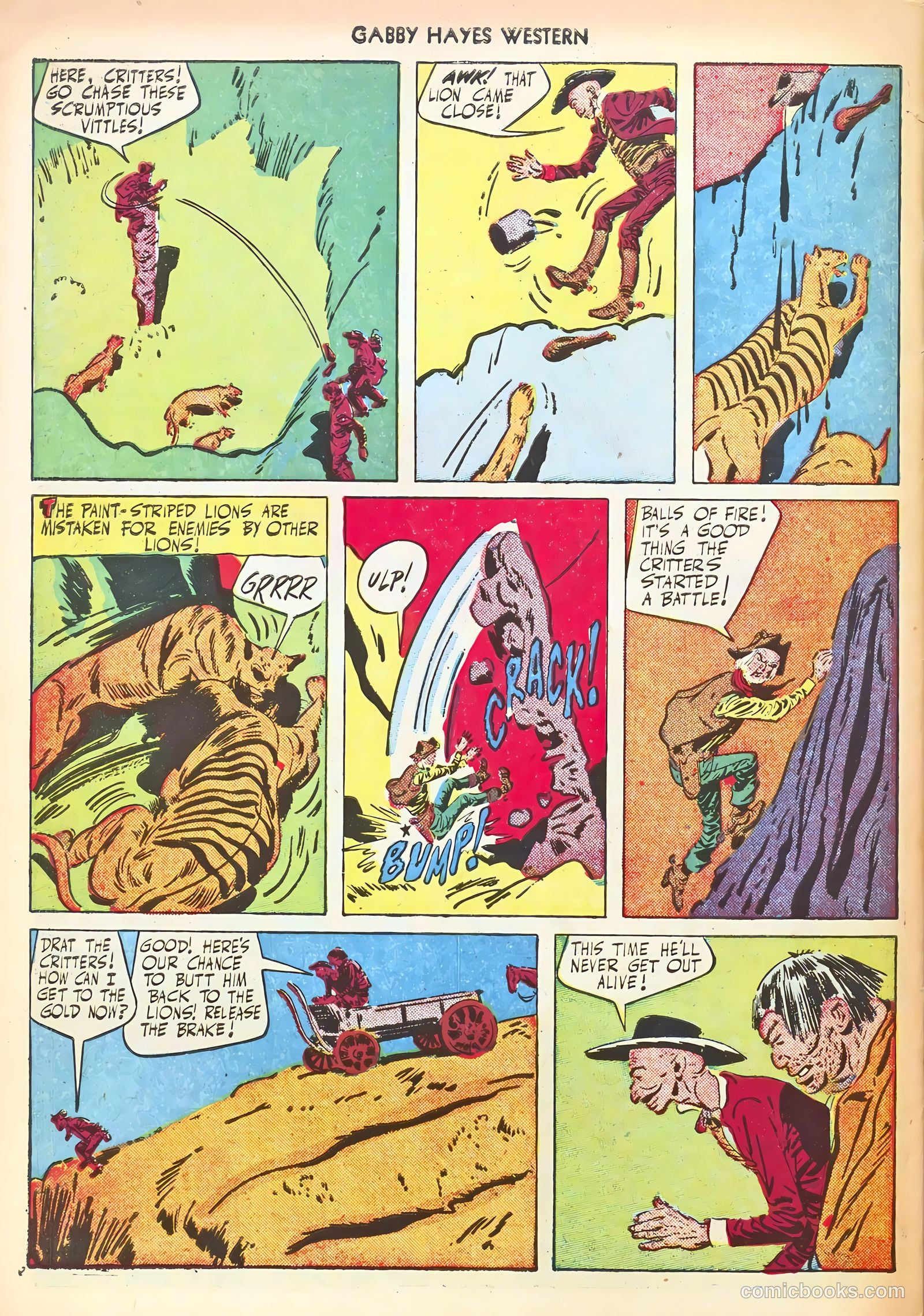 Gabby Hayes Western #27 — page 30 of 36
