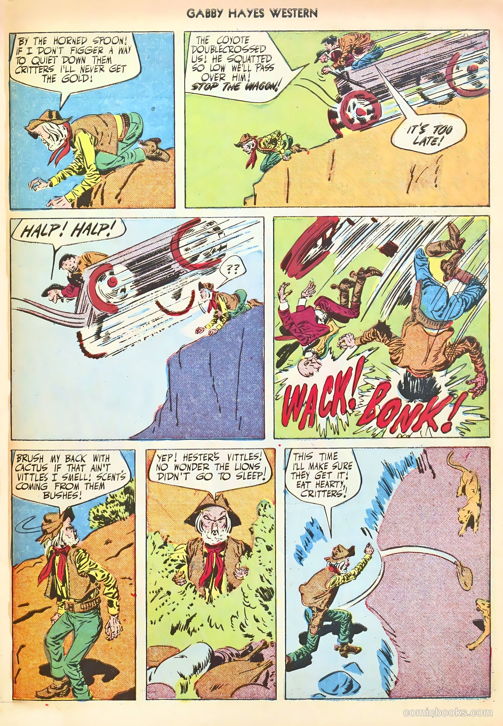 Gabby Hayes Western #27 — page 31 of 36