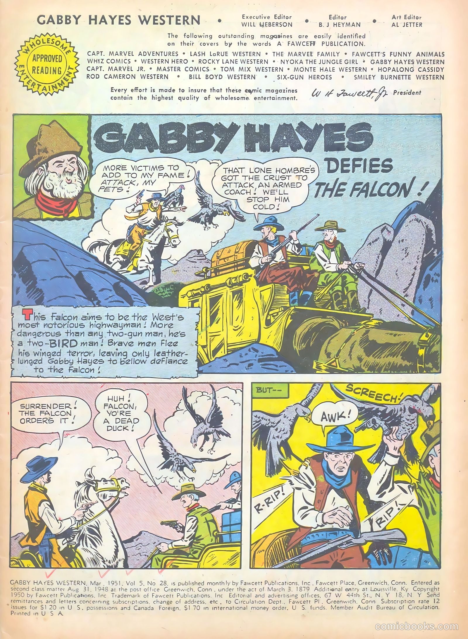 Gabby Hayes Western #28 — page 3 of 52