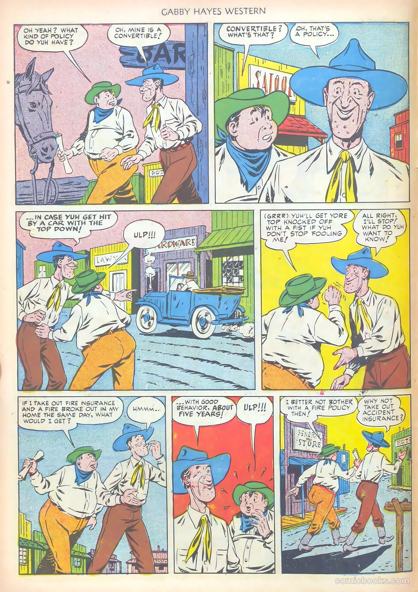 Gabby Hayes Western #28 — page 18 of 52