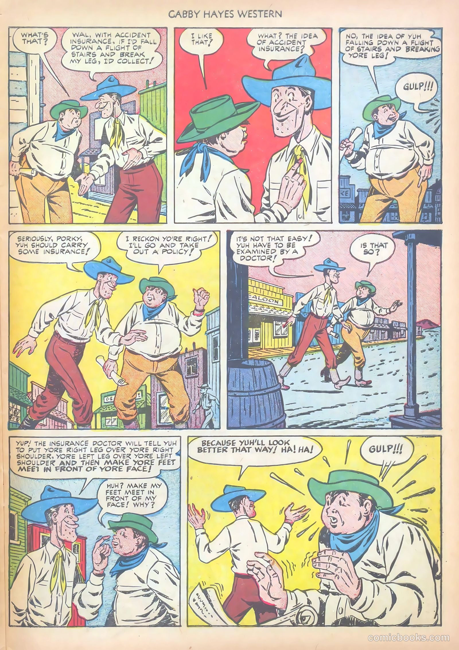 Gabby Hayes Western #28 — page 19 of 52