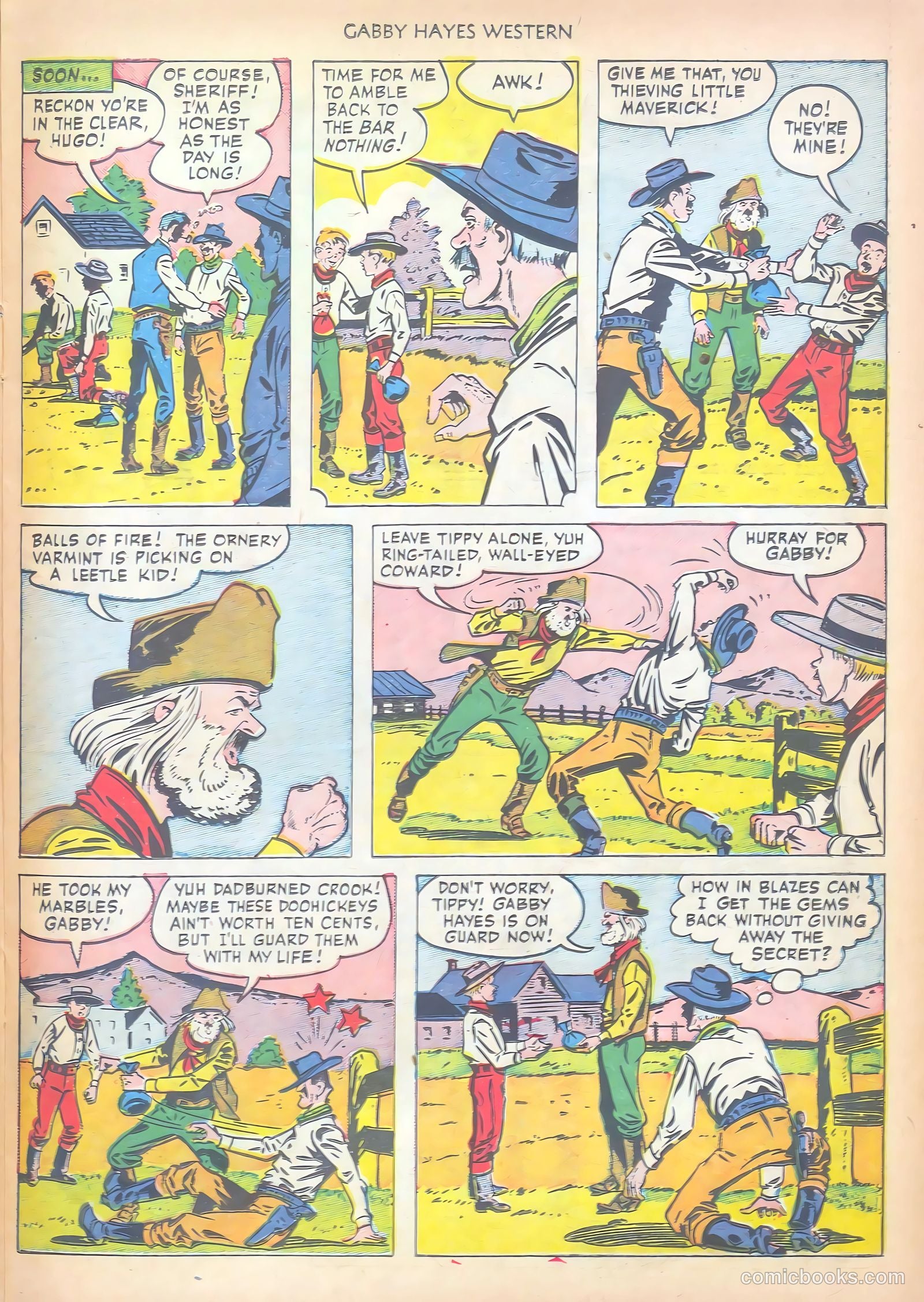 Gabby Hayes Western #28 — page 23 of 52