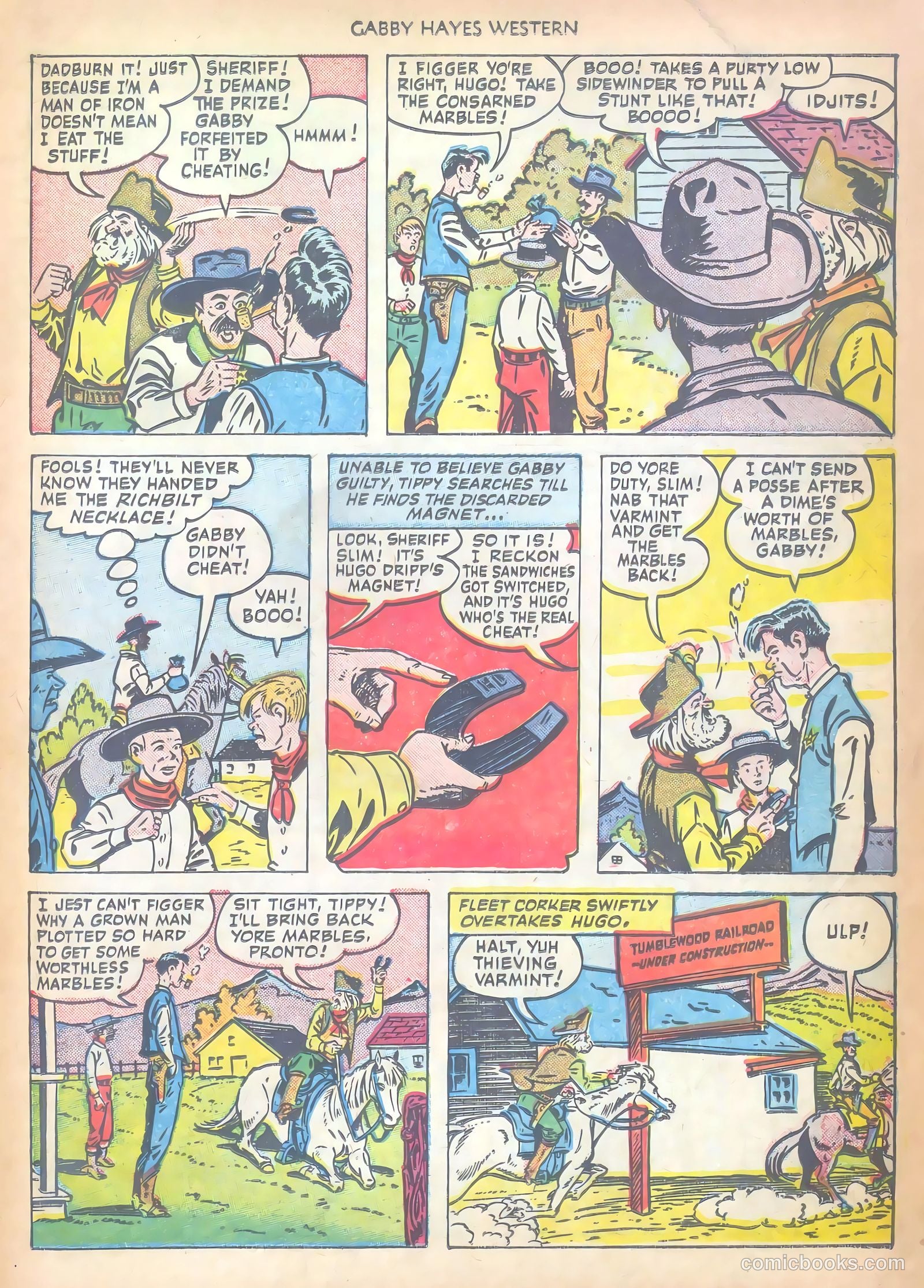 Gabby Hayes Western #28 — page 27 of 52