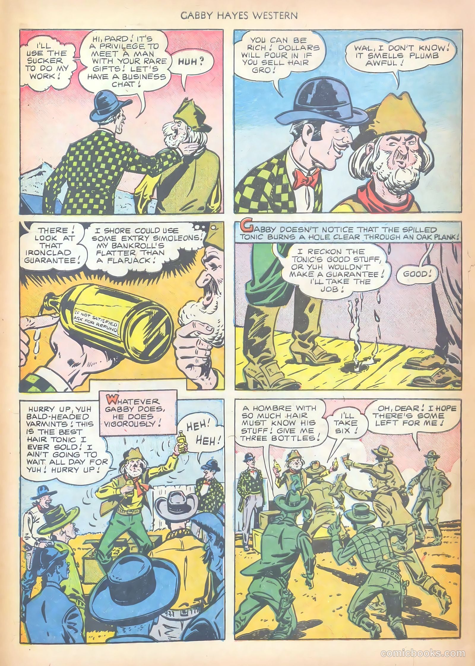 Gabby Hayes Western #28 — page 31 of 52