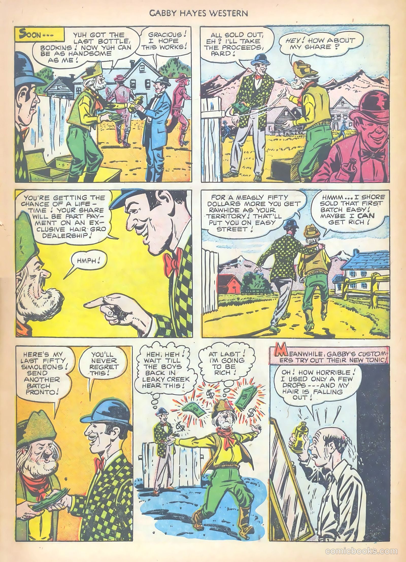 Gabby Hayes Western #28 — page 32 of 52