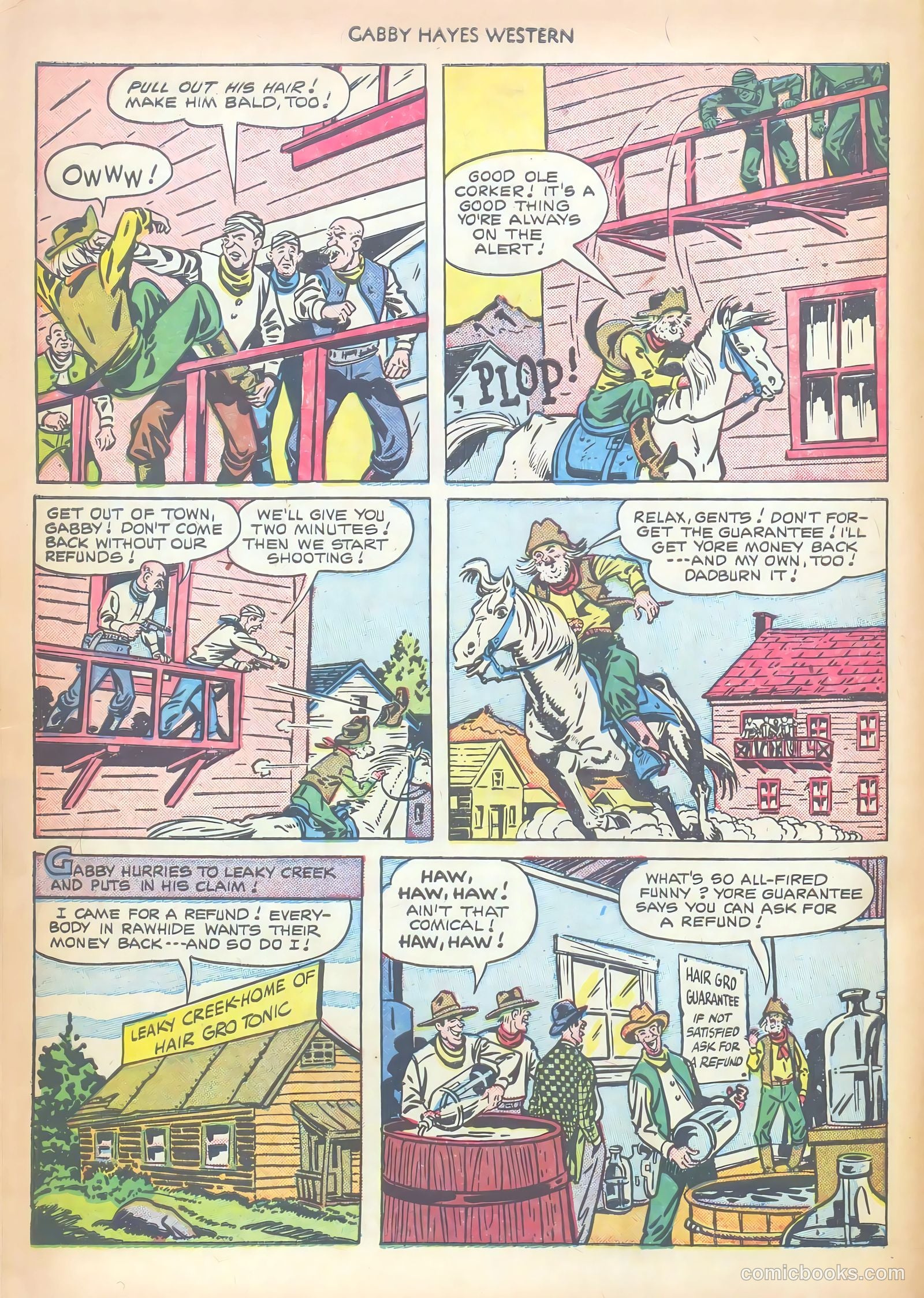 Gabby Hayes Western #28 — page 34 of 52