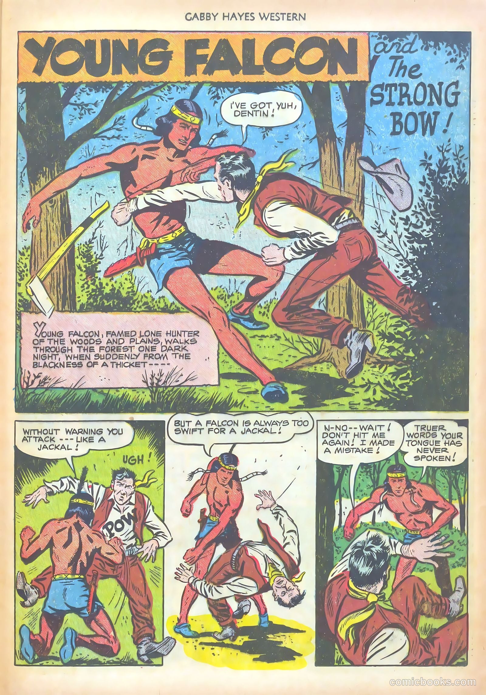 Gabby Hayes Western #28 — page 37 of 52