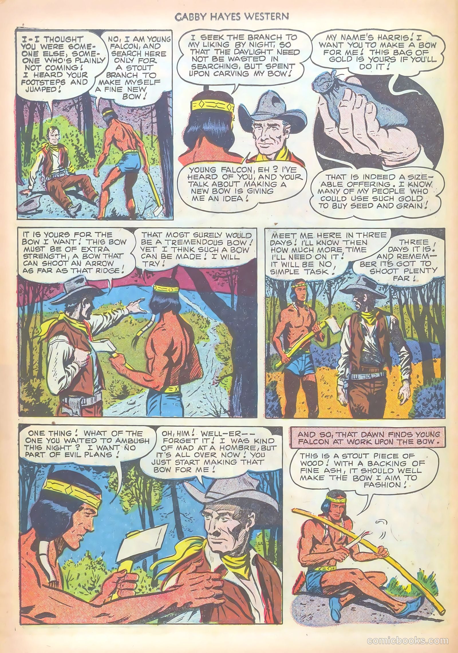 Gabby Hayes Western #28 — page 38 of 52
