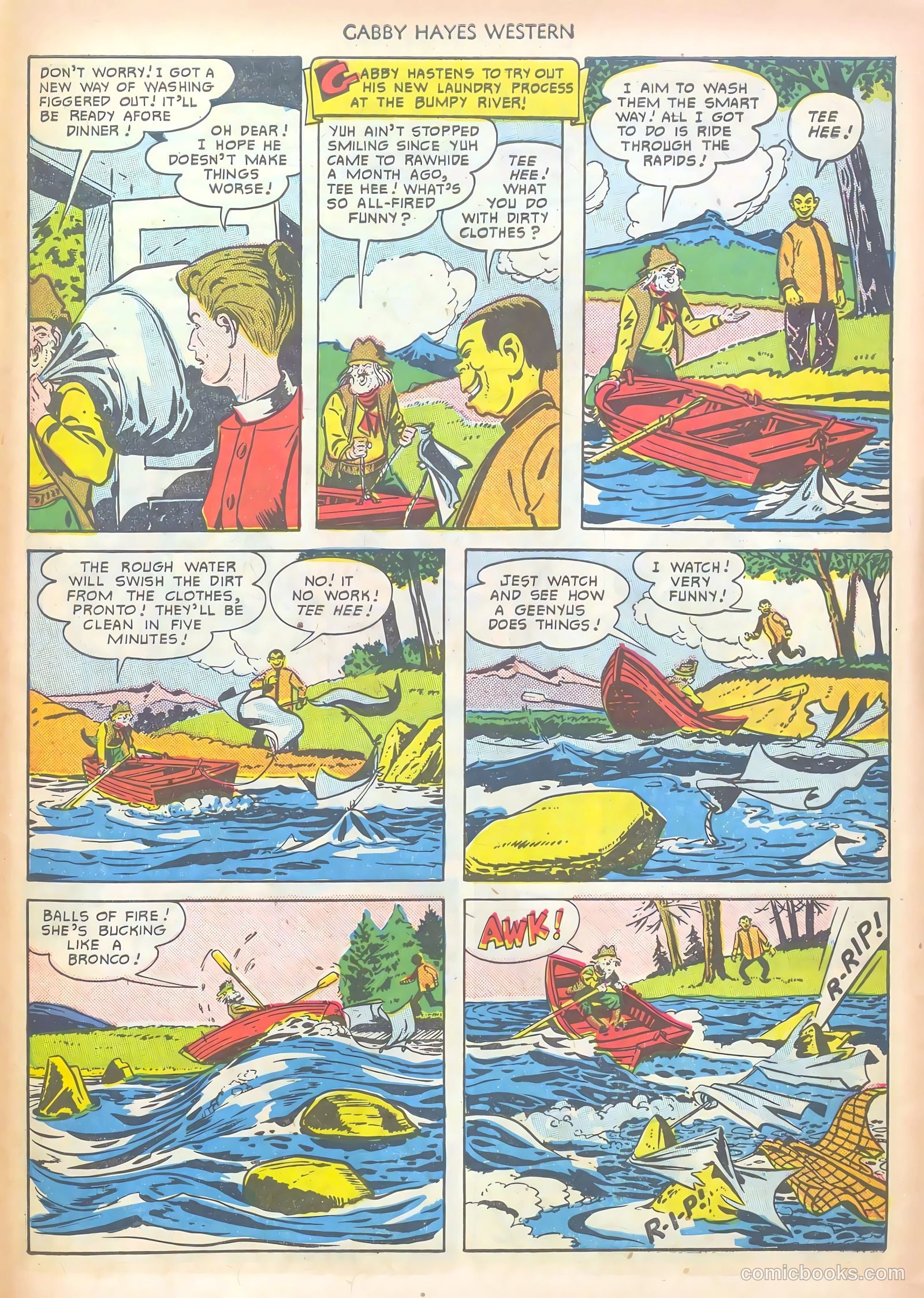 Gabby Hayes Western #28 — page 43 of 52