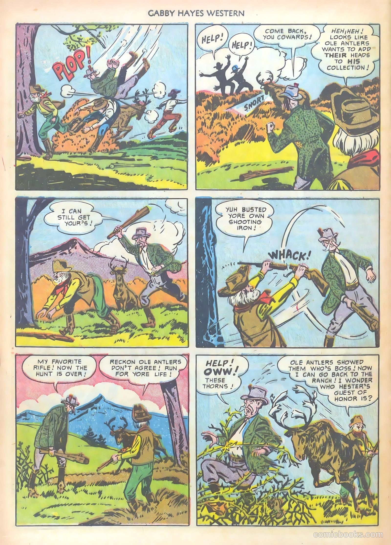 Gabby Hayes Western #28 — page 48 of 52