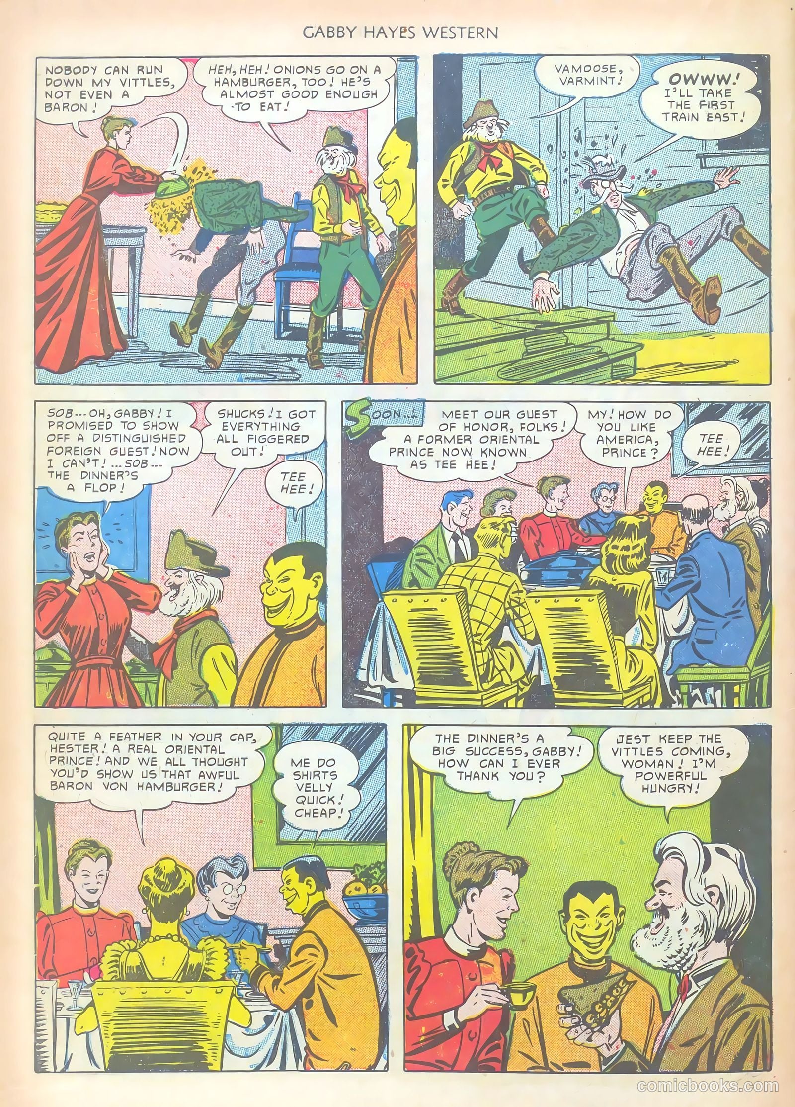 Gabby Hayes Western #28 — page 50 of 52