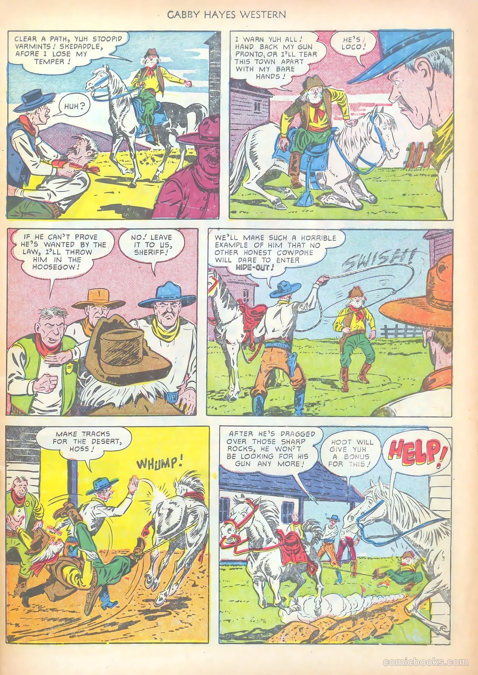 Gabby Hayes Western #29 — page 7 of 52