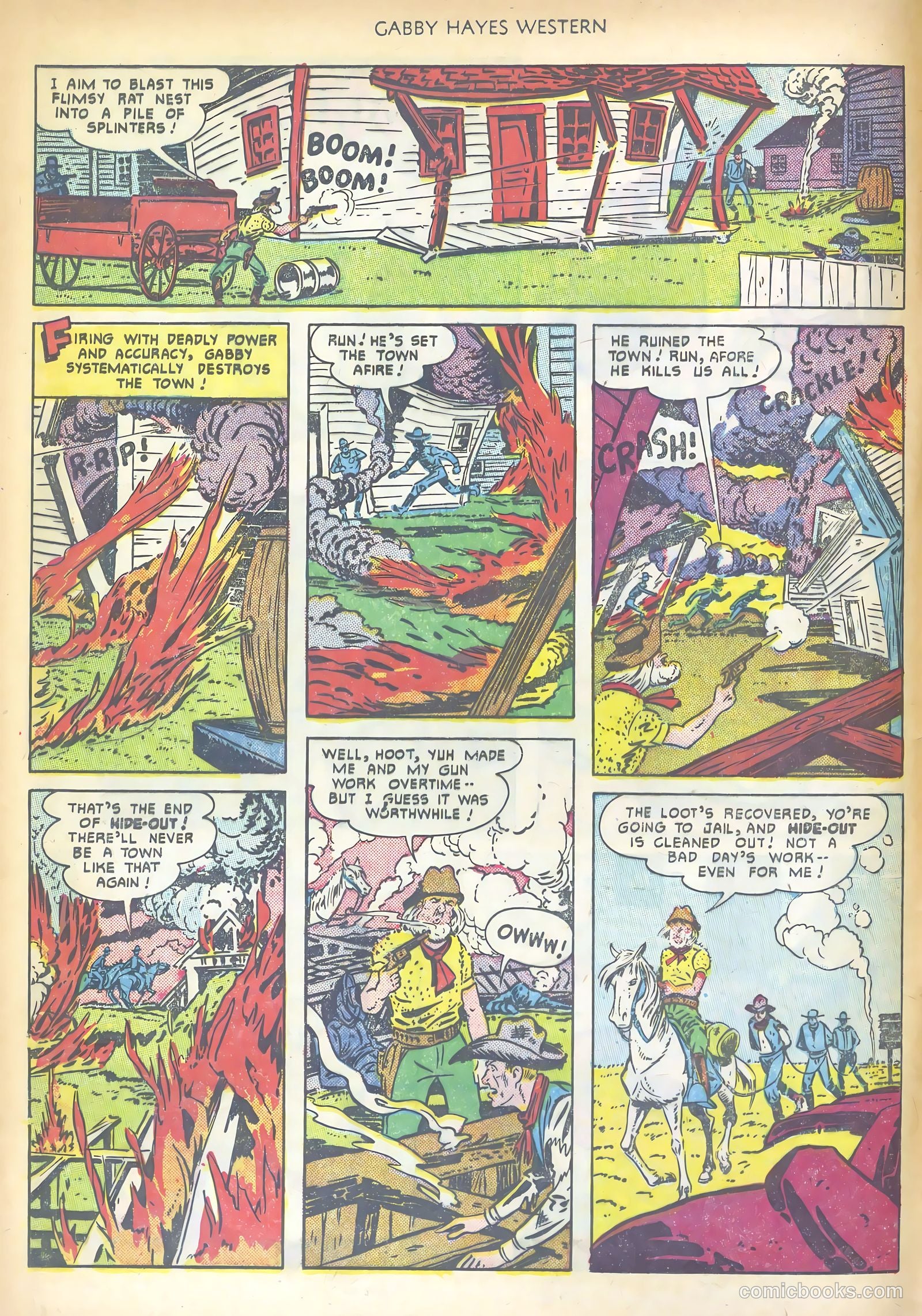 Gabby Hayes Western #29 — page 12 of 52
