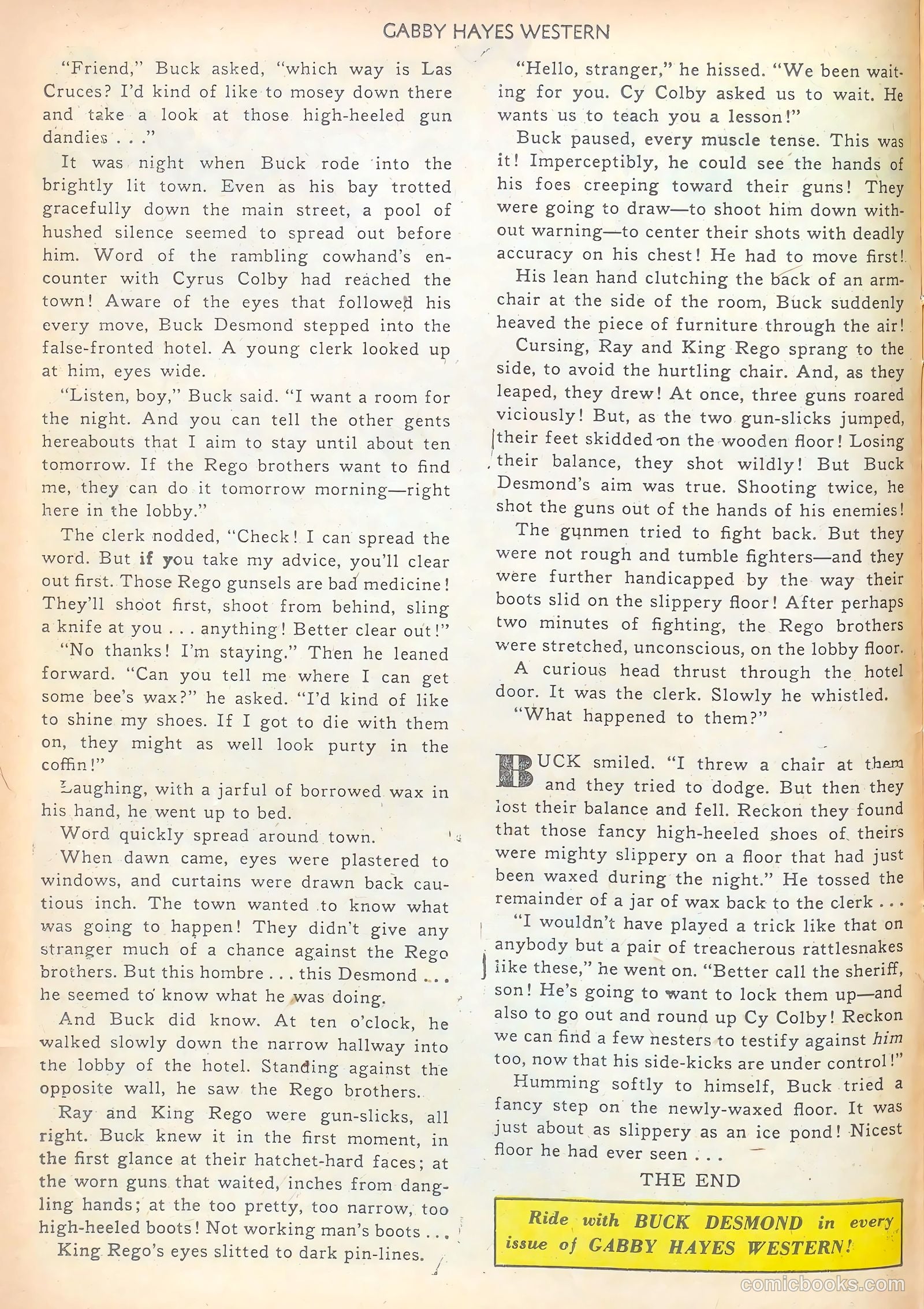 Gabby Hayes Western #29 — page 14 of 52