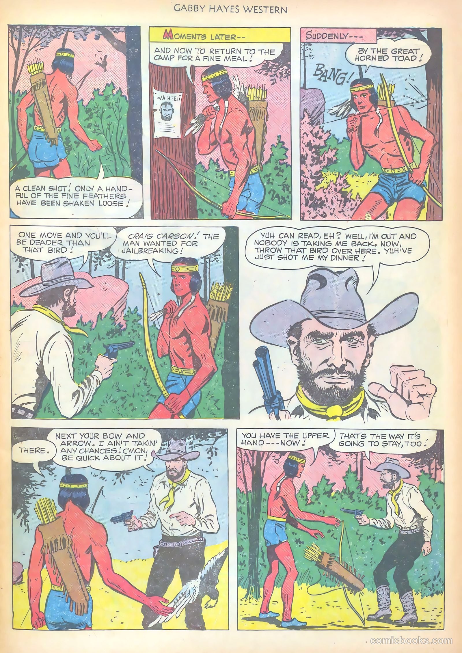 Gabby Hayes Western #29 — page 17 of 52