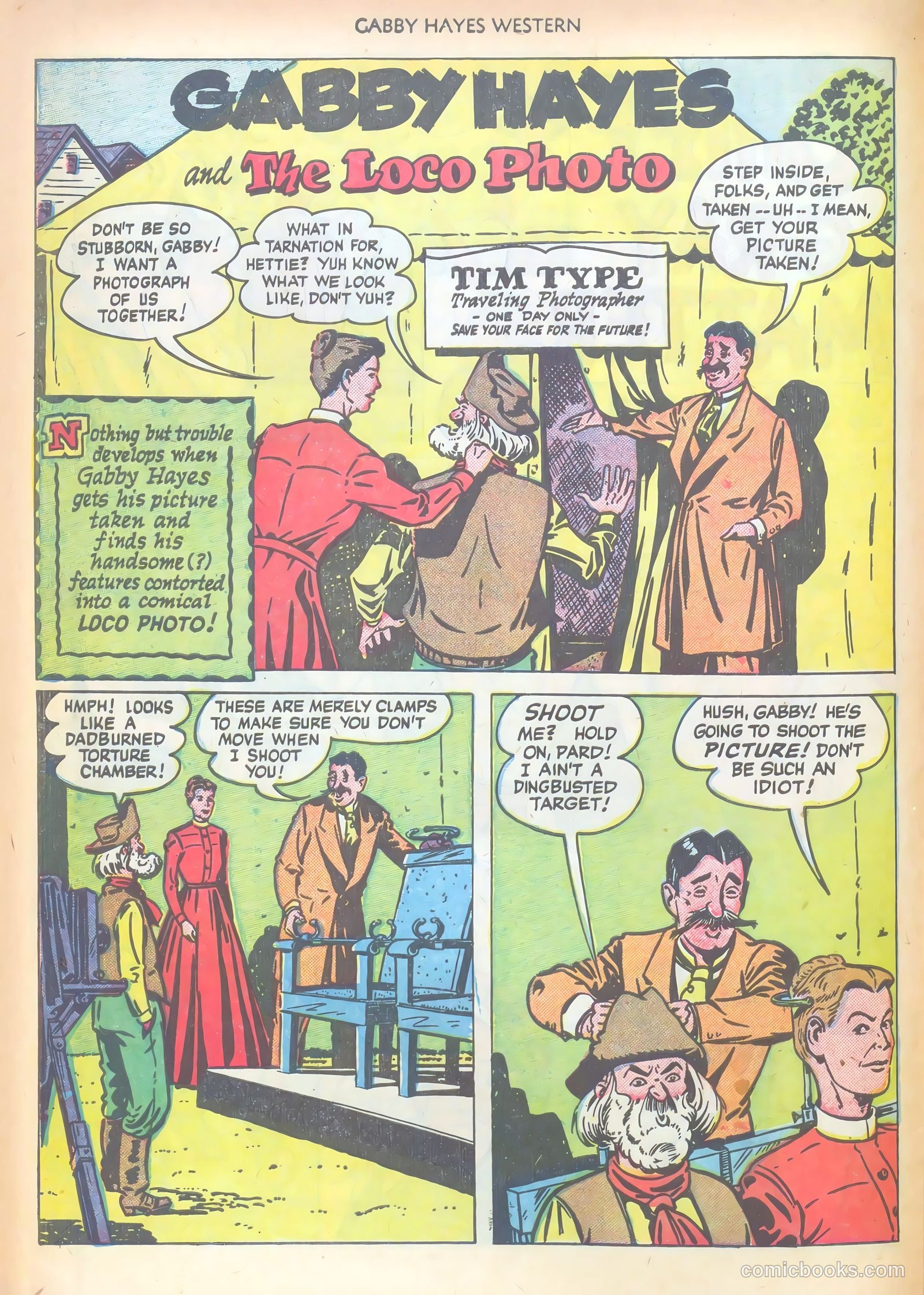 Gabby Hayes Western #29 — page 22 of 52