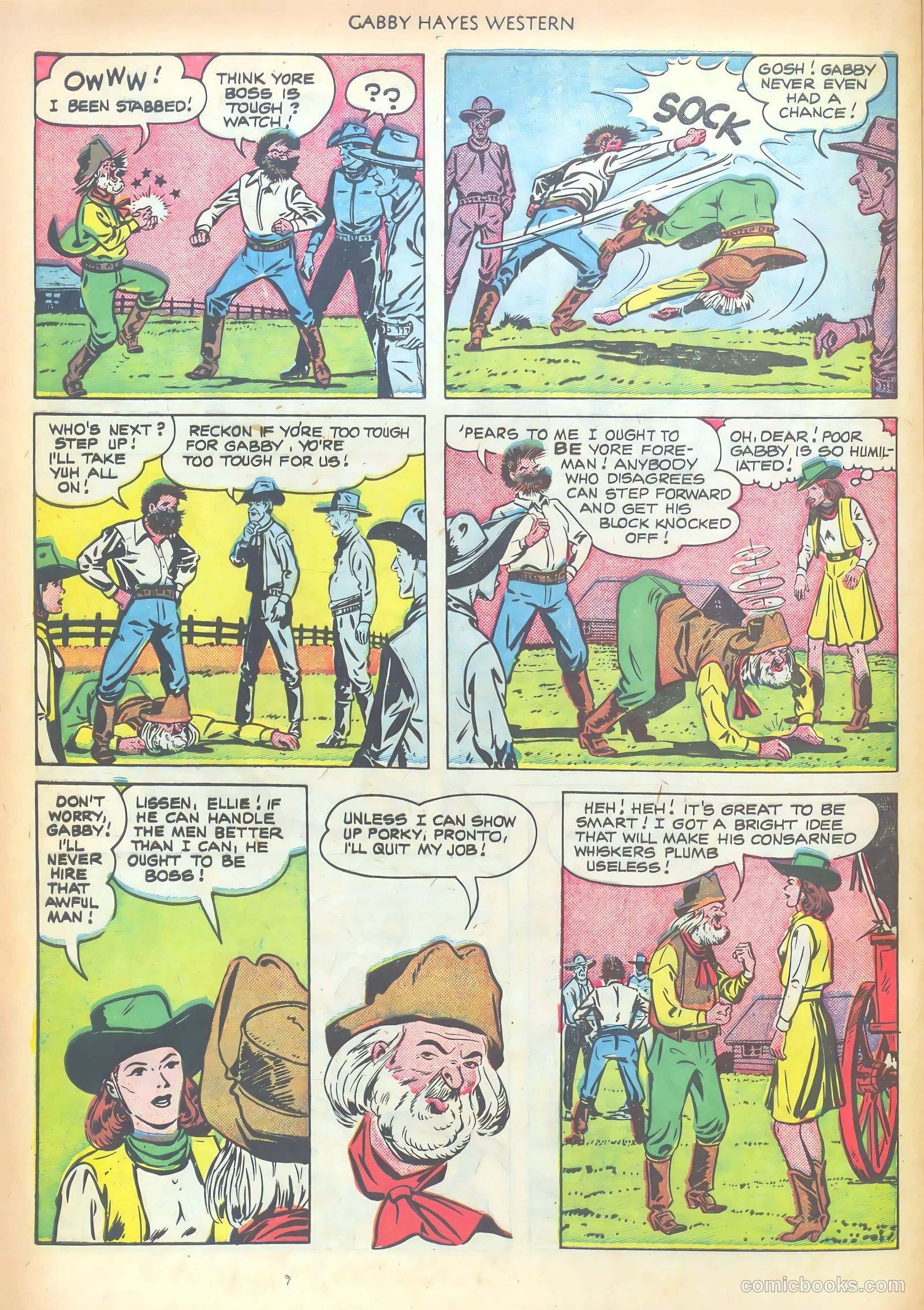 Gabby Hayes Western #29 — page 32 of 52