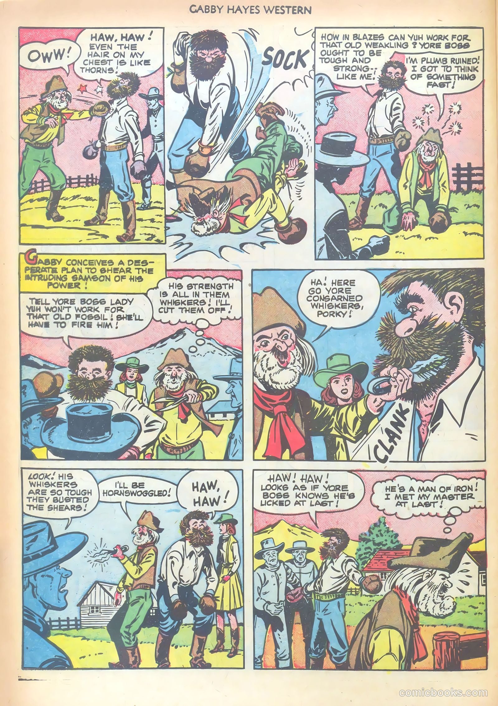 Gabby Hayes Western #29 — page 34 of 52