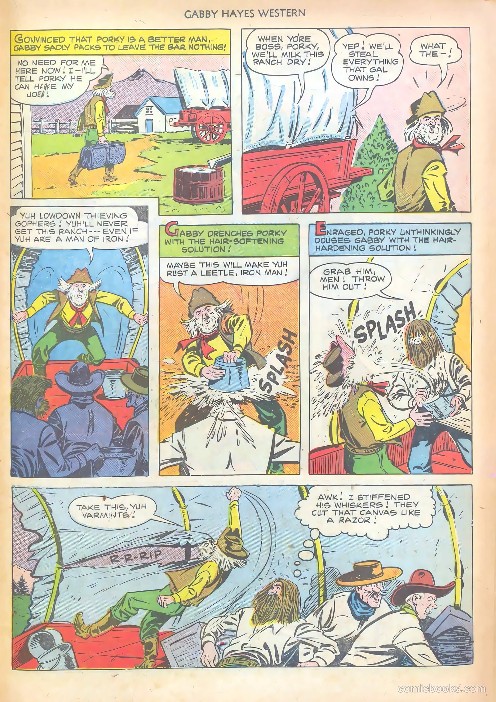 Gabby Hayes Western #29 — page 35 of 52