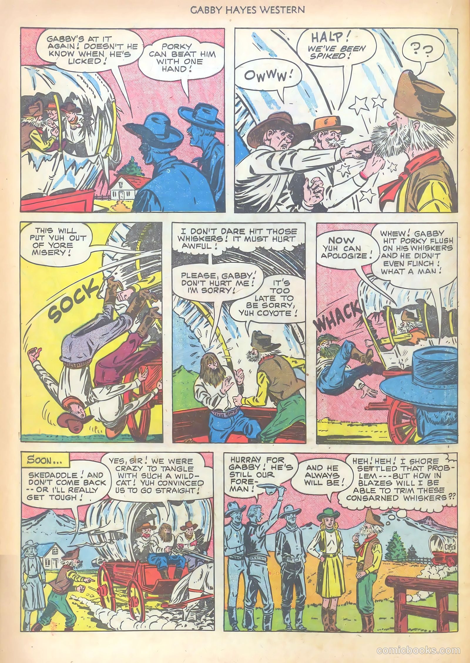 Gabby Hayes Western #29 — page 36 of 52