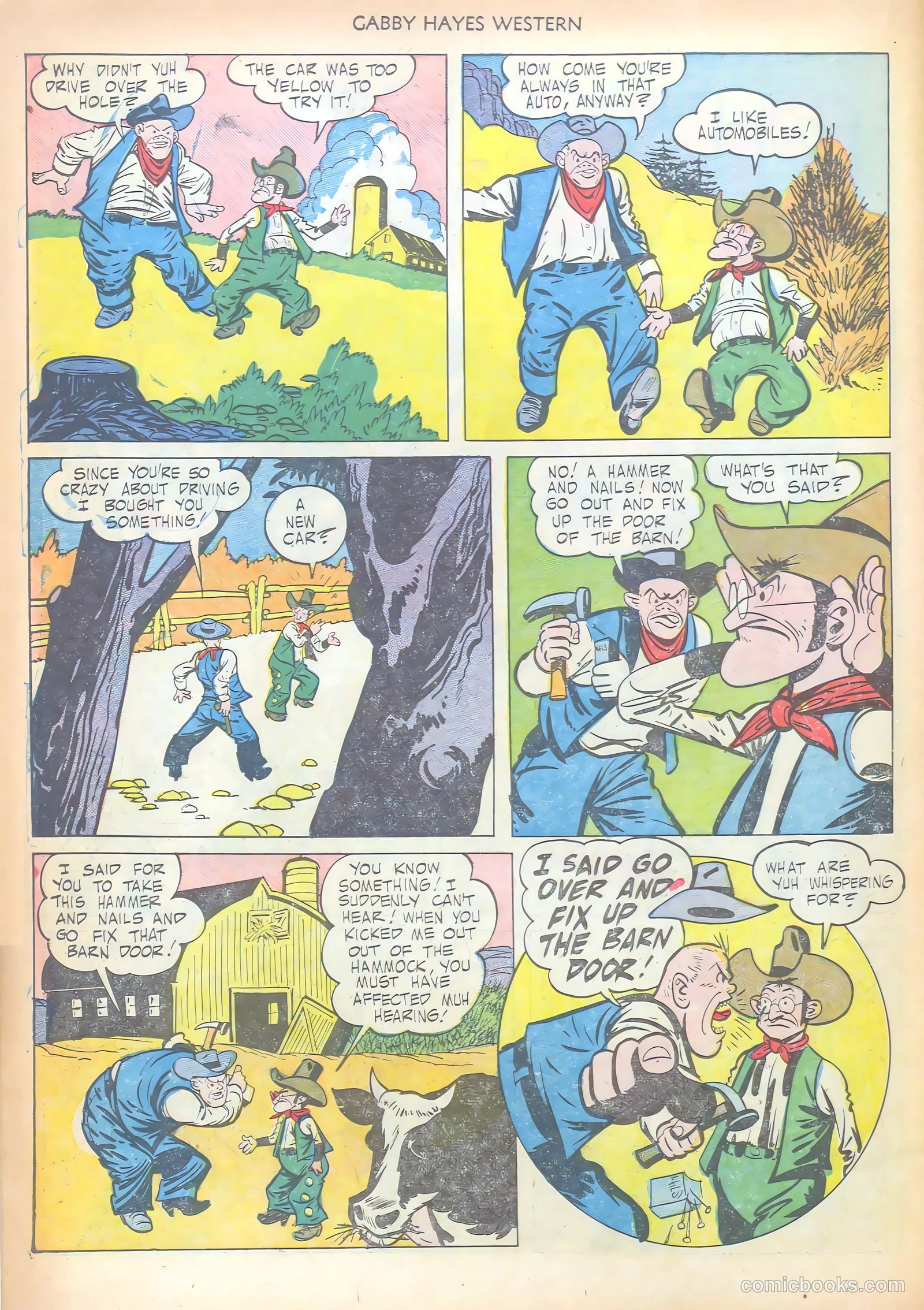 Gabby Hayes Western #29 — page 38 of 52