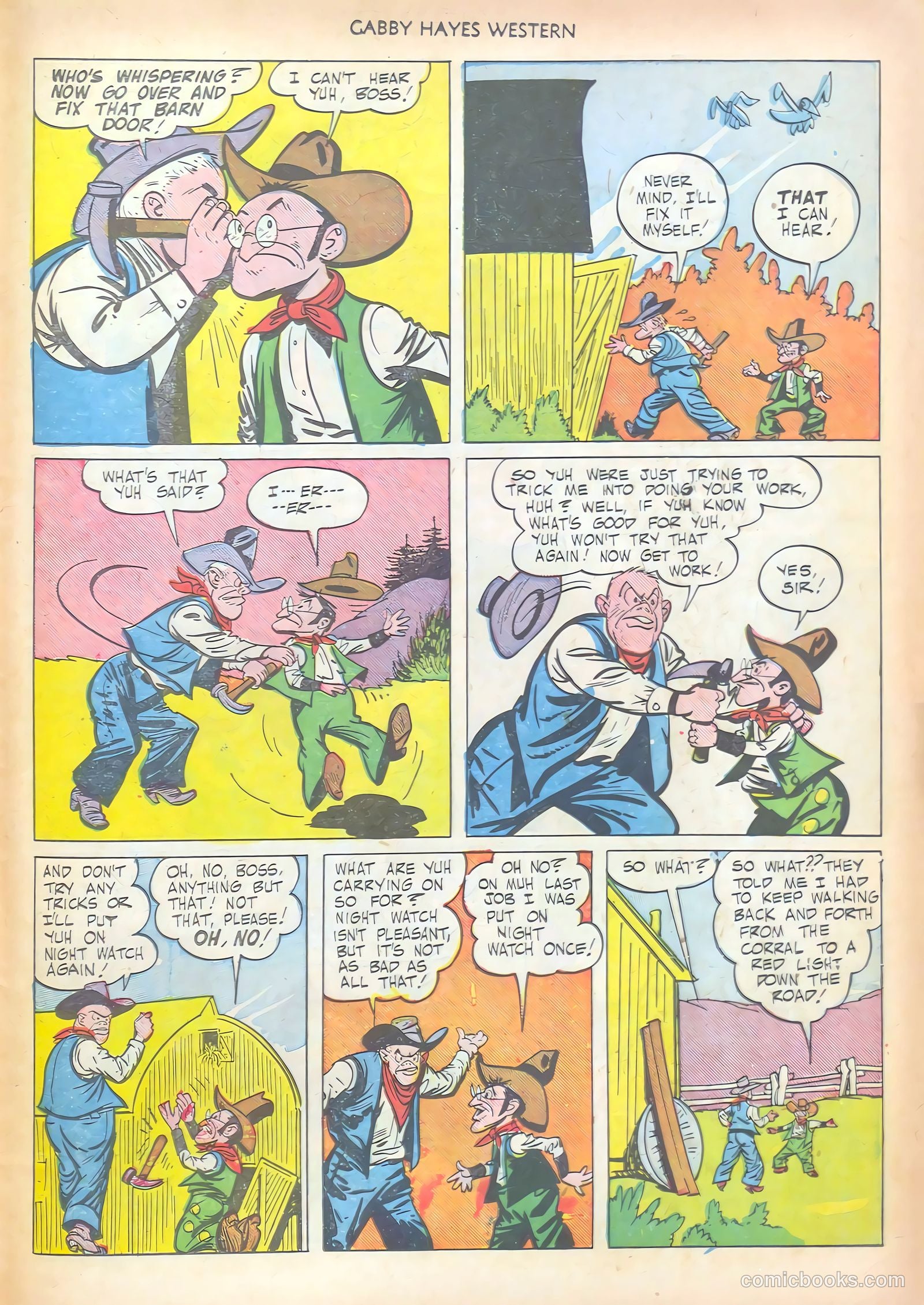 Gabby Hayes Western #29 — page 39 of 52