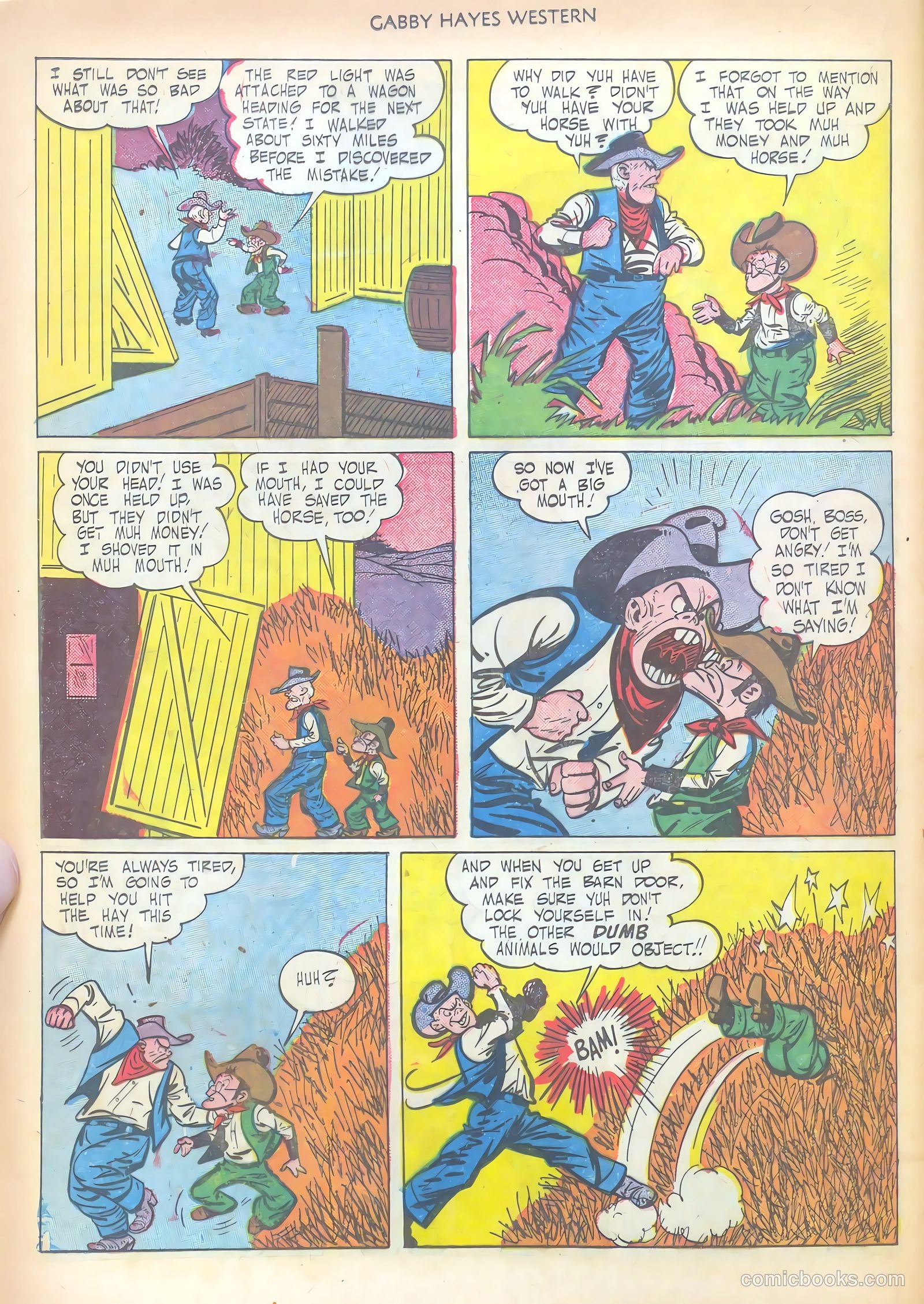 Gabby Hayes Western #29 — page 40 of 52
