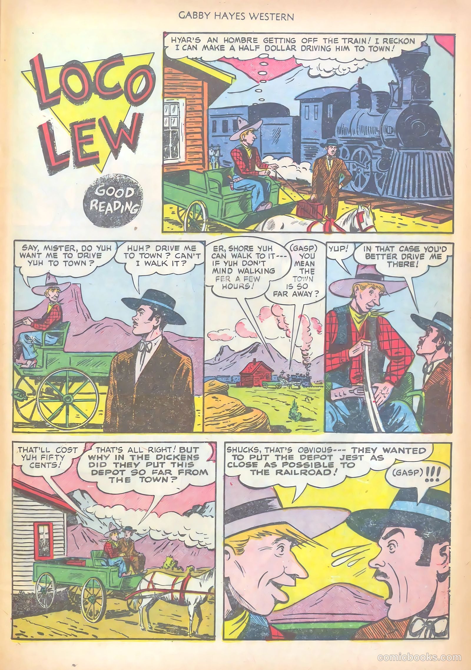 Gabby Hayes Western #29 — page 41 of 52