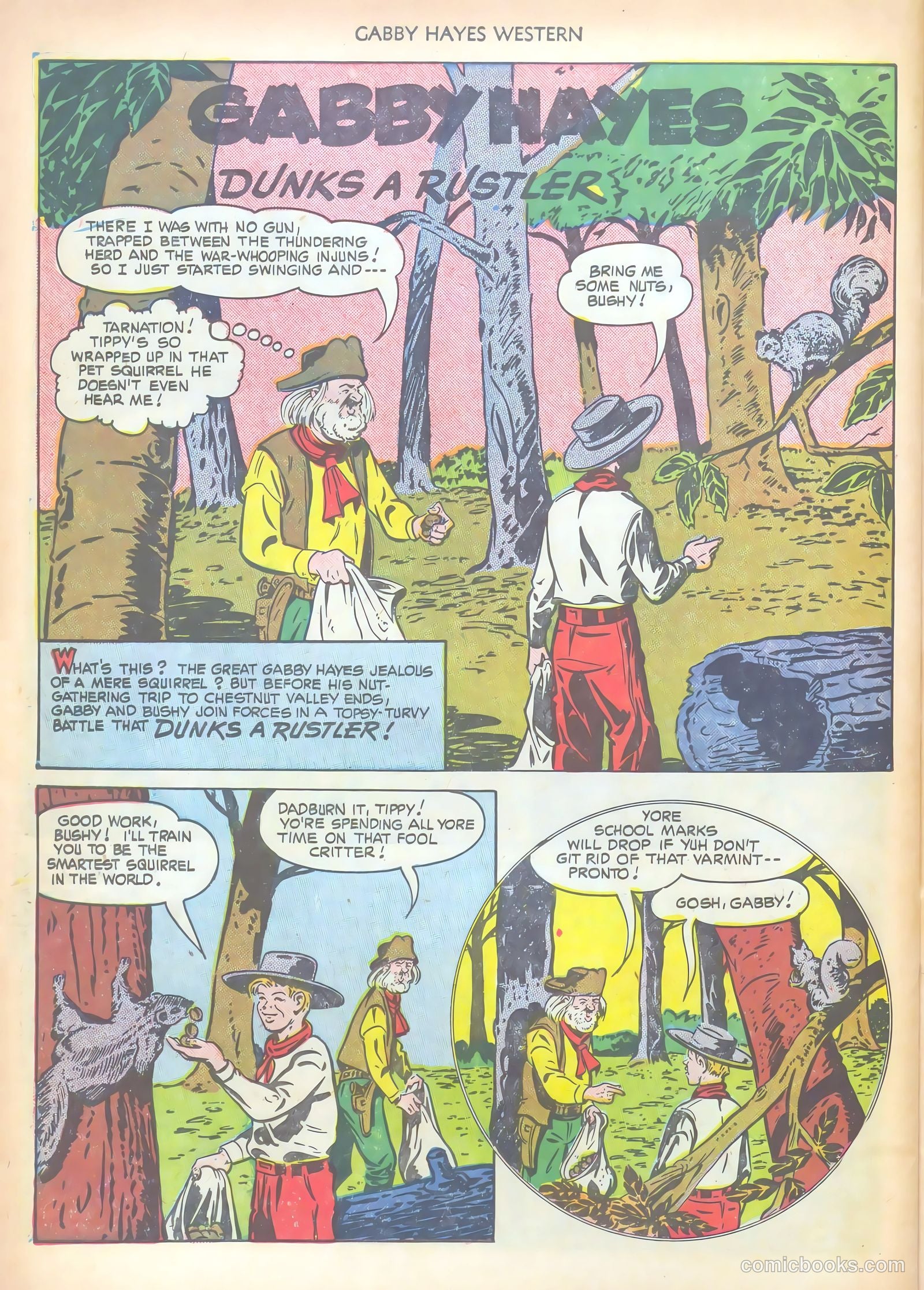 Gabby Hayes Western #29 — page 42 of 52