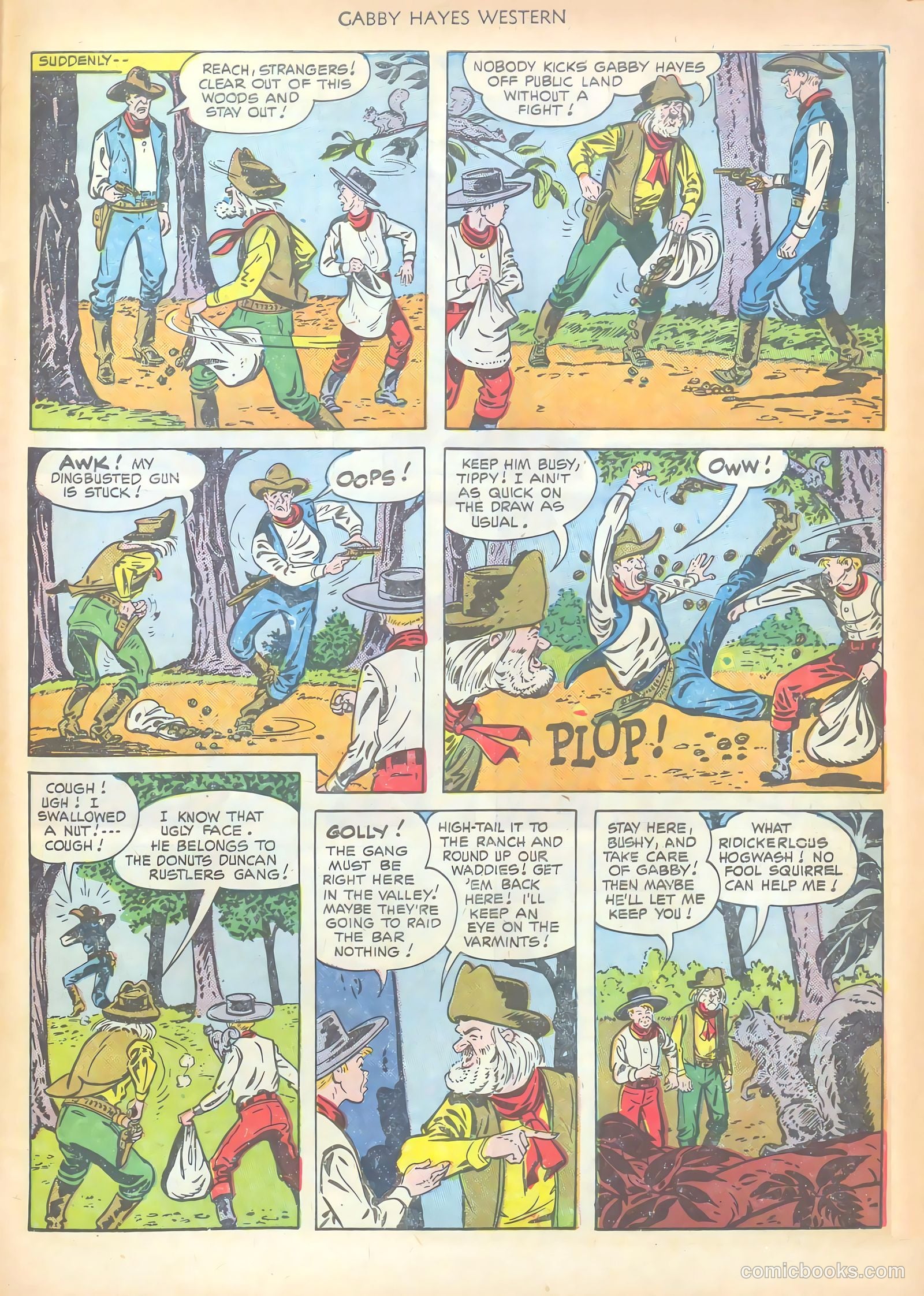Gabby Hayes Western #29 — page 43 of 52