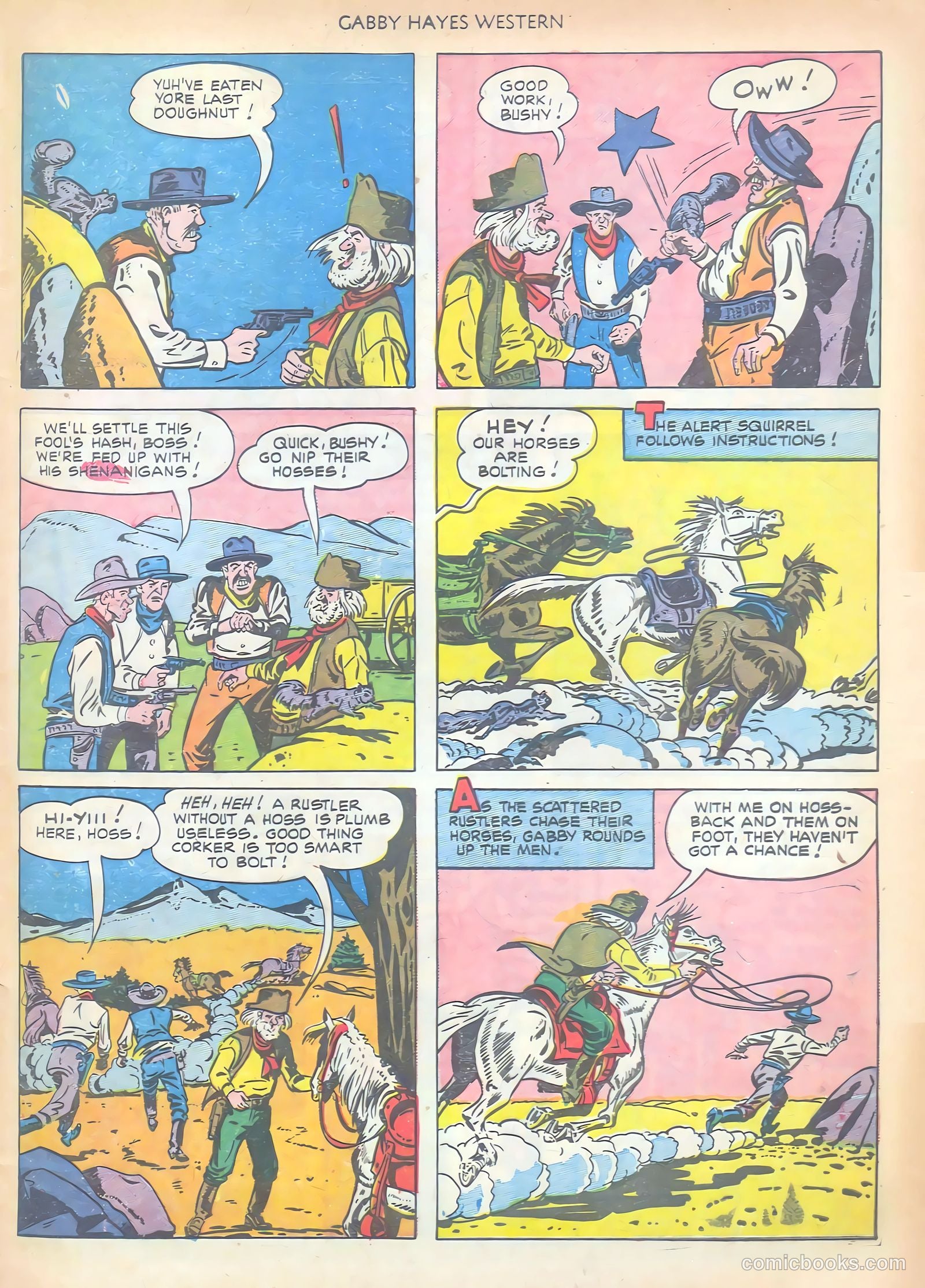 Gabby Hayes Western #29 — page 49 of 52