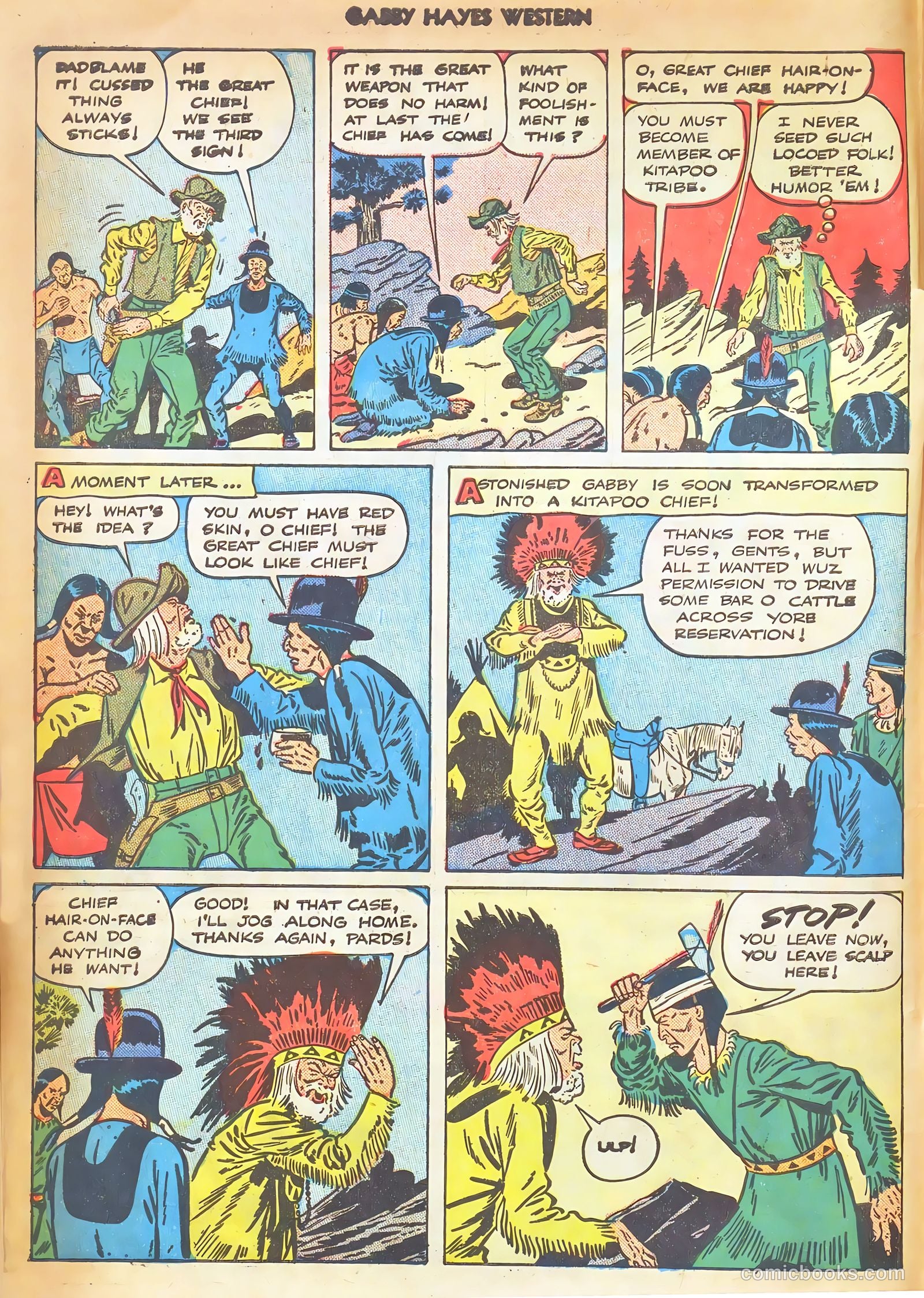 Gabby Hayes Western #3 — page 6 of 52