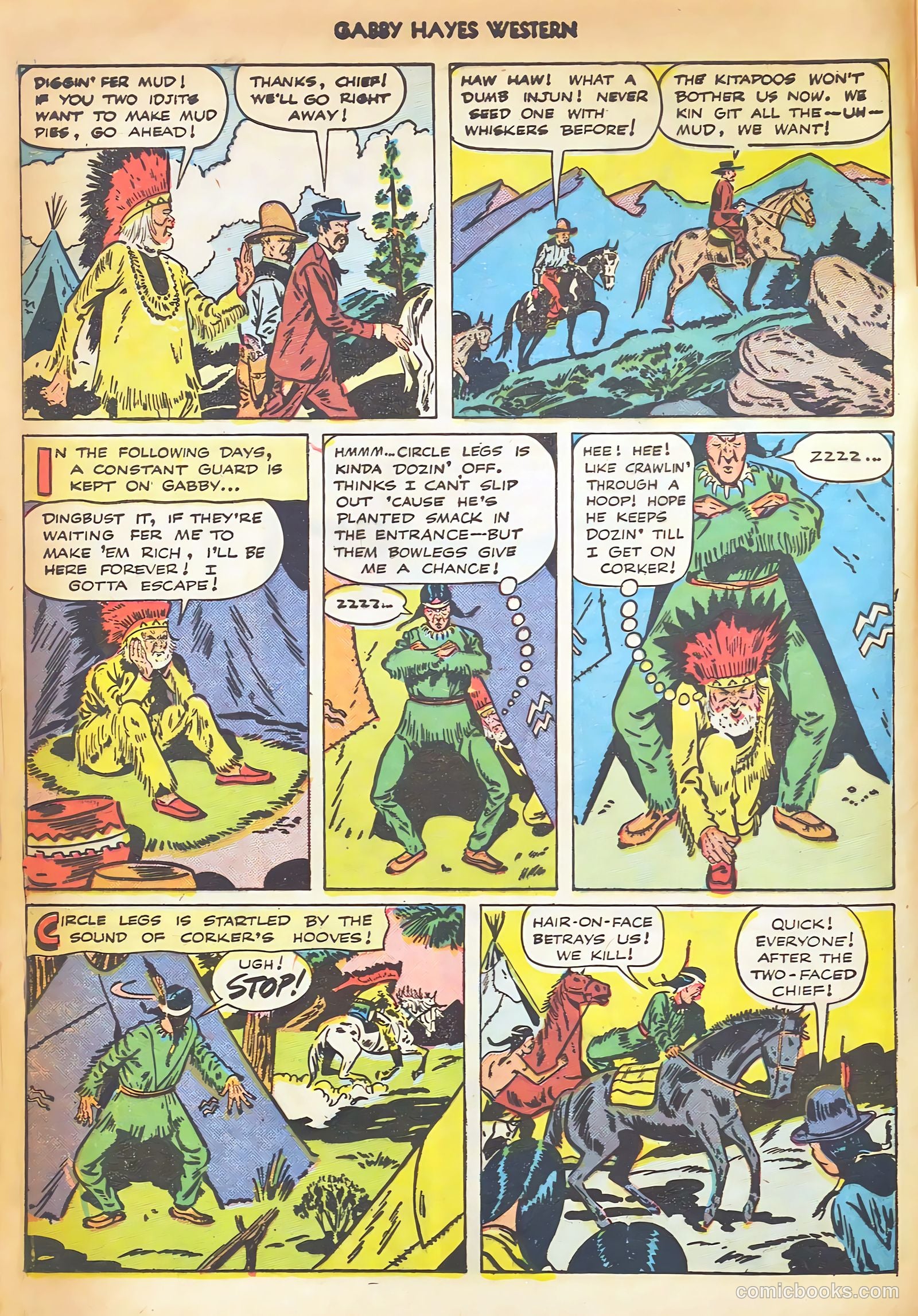 Gabby Hayes Western #3 — page 8 of 52