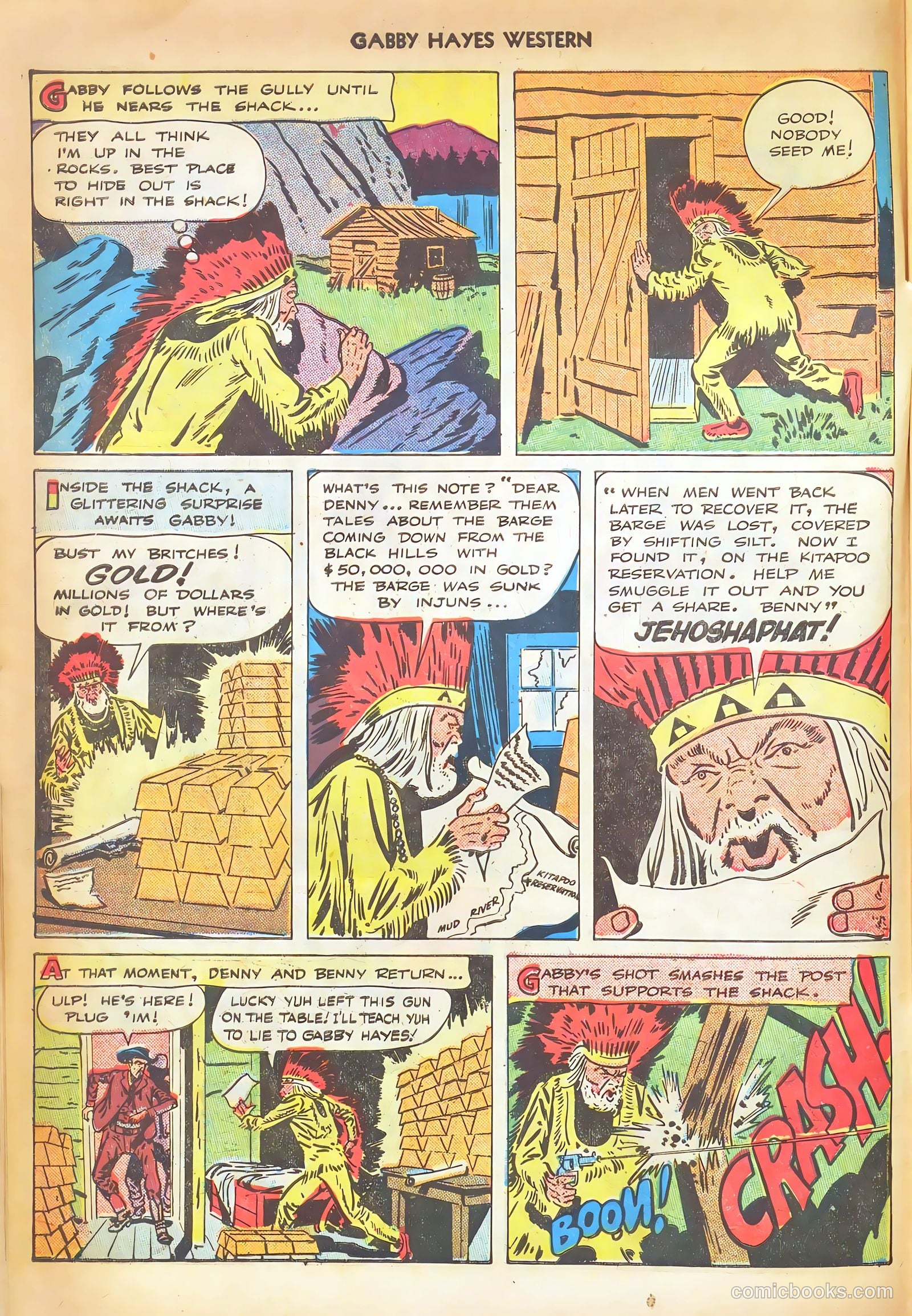Gabby Hayes Western #3 — page 10 of 52