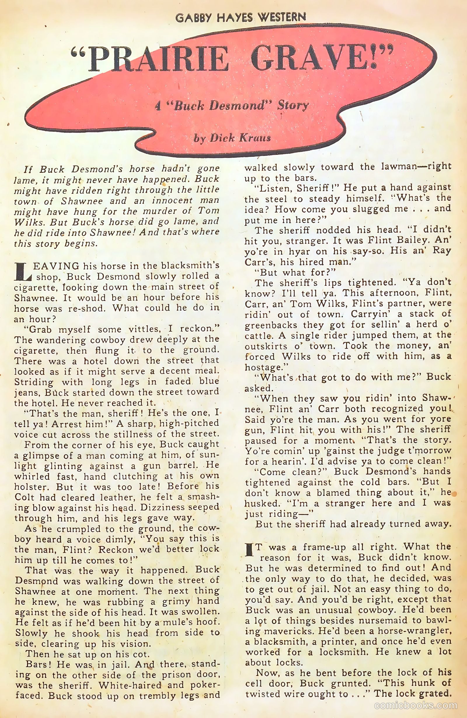 Gabby Hayes Western #3 — page 21 of 52