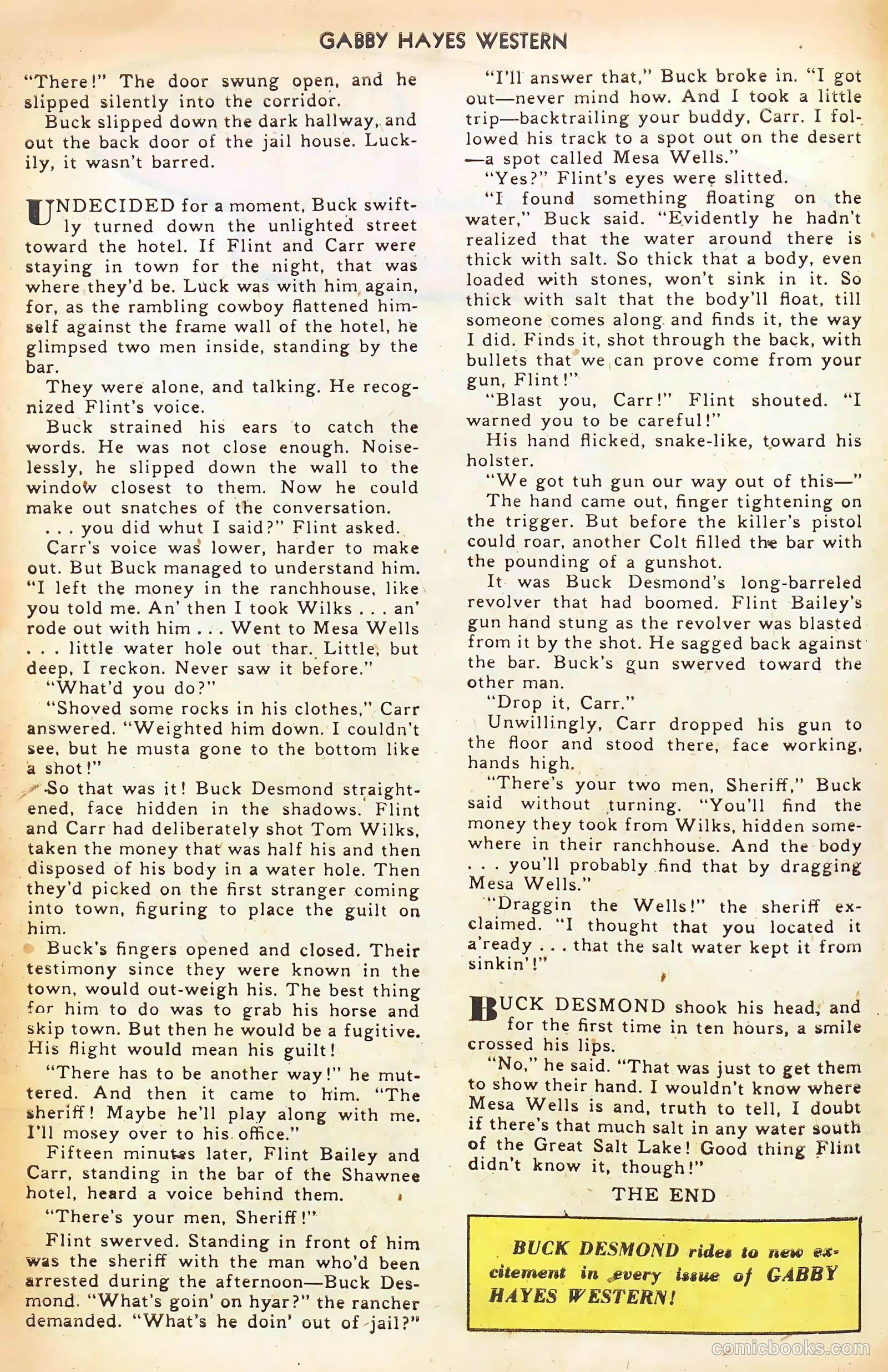 Gabby Hayes Western #3 — page 22 of 52