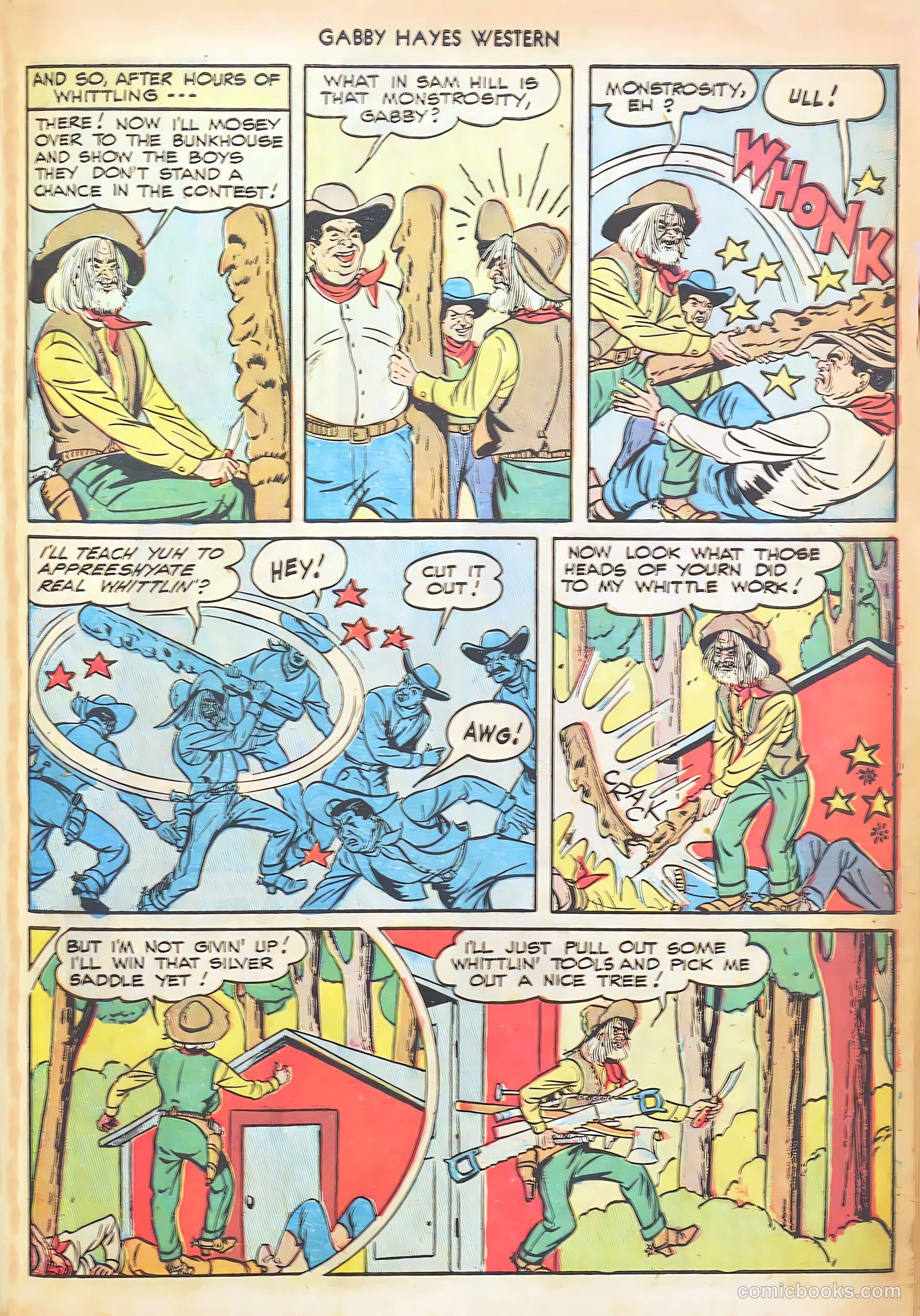 Gabby Hayes Western #3 — page 33 of 52